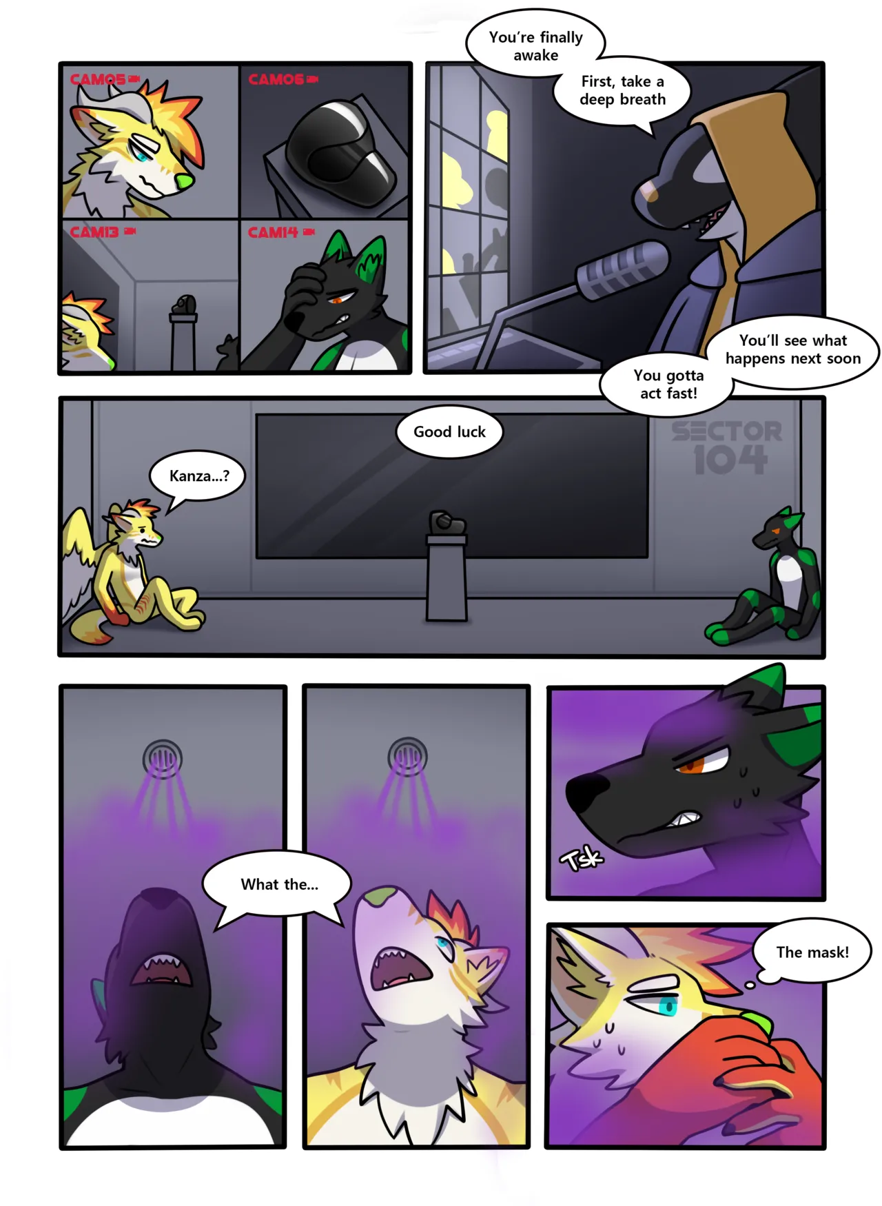 The Mask page 1 full