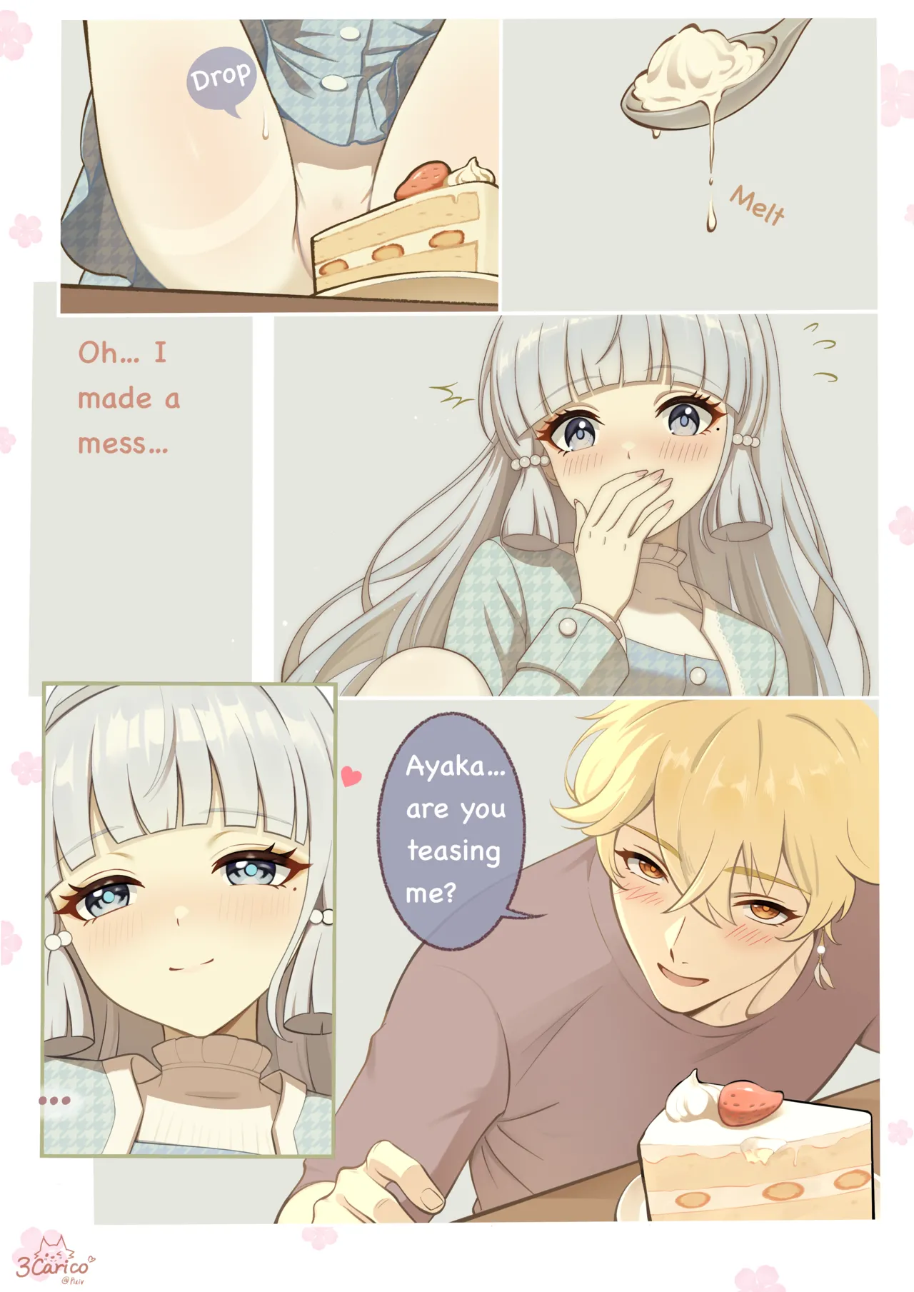Valentine no Yoru, Shokutaku de Hajimaru Game page 8 full