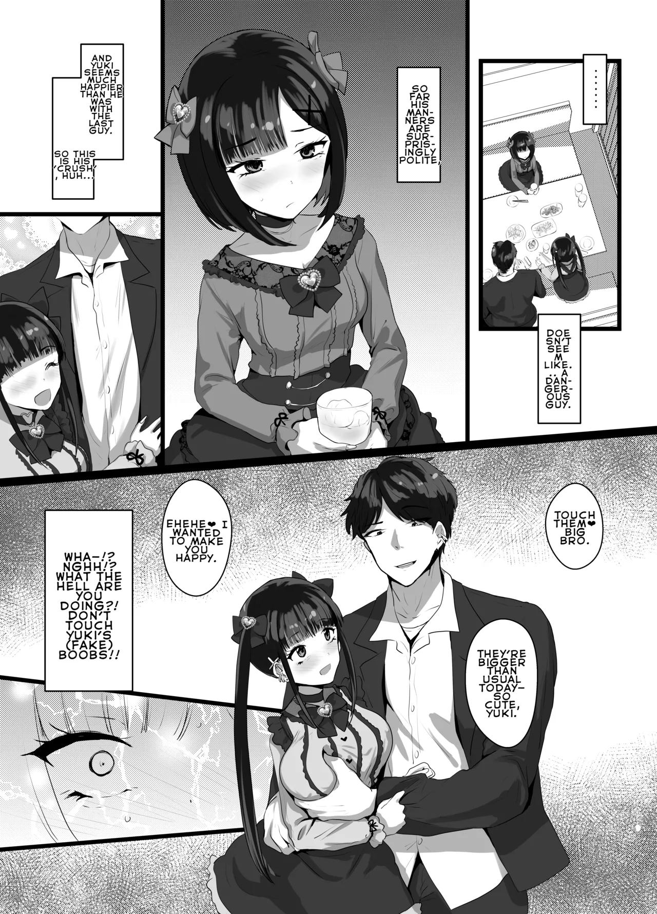 Onīsan ♡ Watashitachi  to Asobimasho? | Oniisan ♡ Do You Want to Play With Us? page 8 full