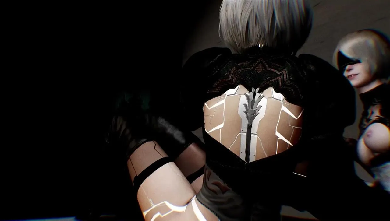 Futa Yorha 2B Is Having Sex with Another 2B Unit - Nier Automata page 8 full