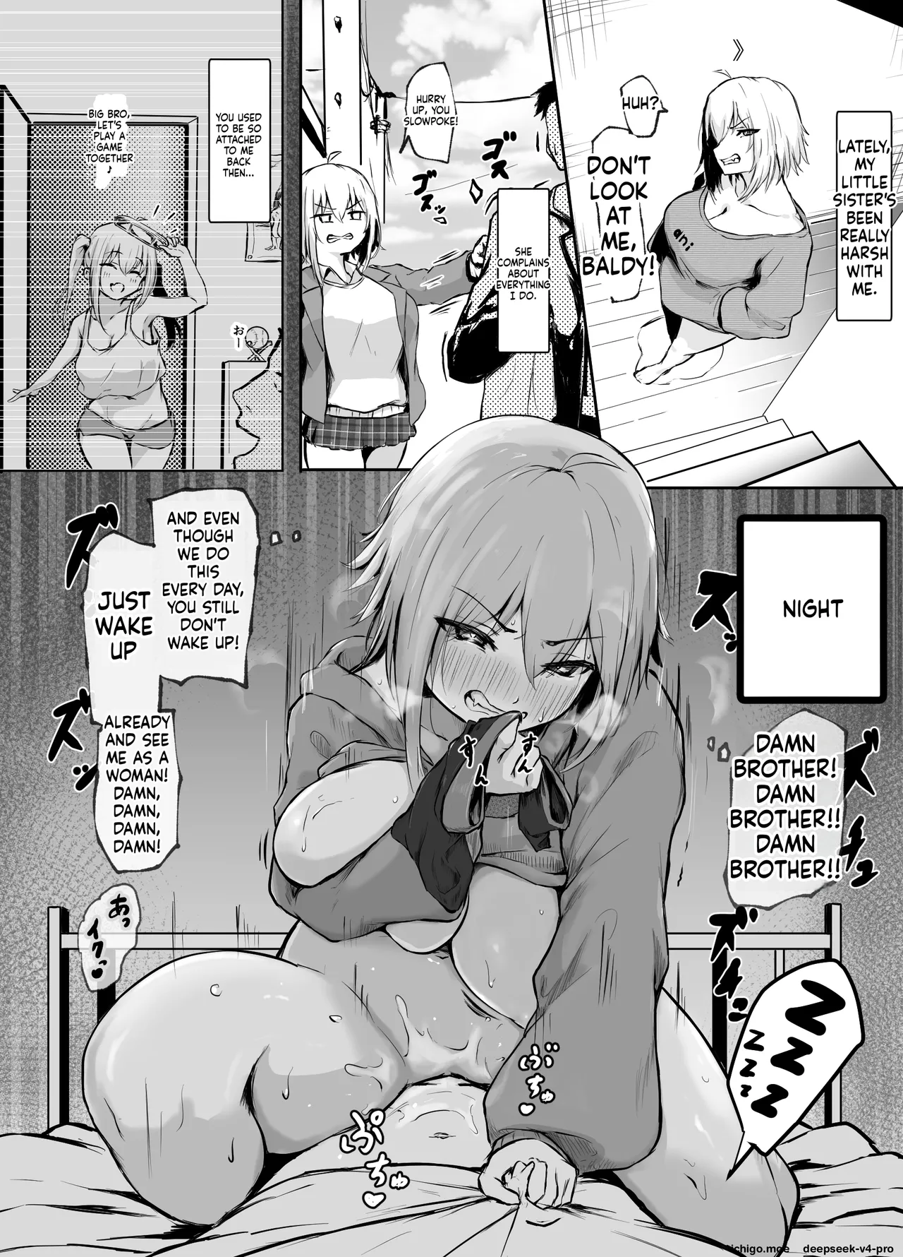 Dekkai Imouto wa Itsumo Okotteru page 1 full