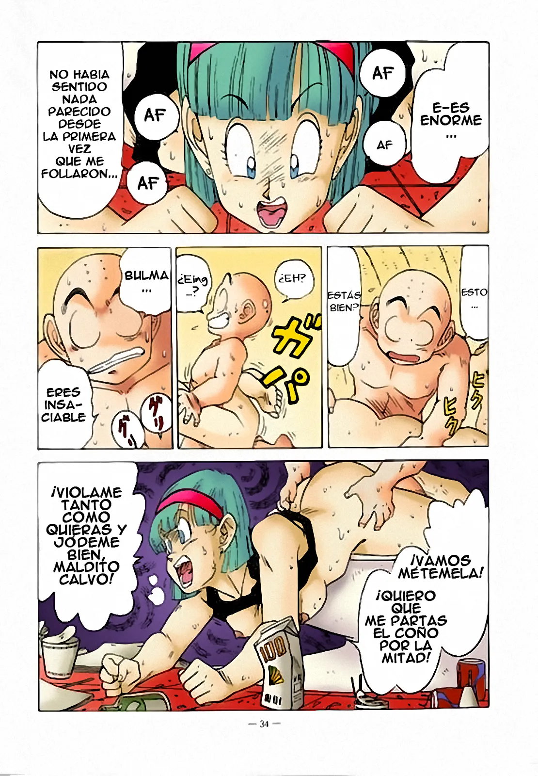Aim at Planet Namek! Colorized / ¡En Camino al Planeta Namek! page 10 full