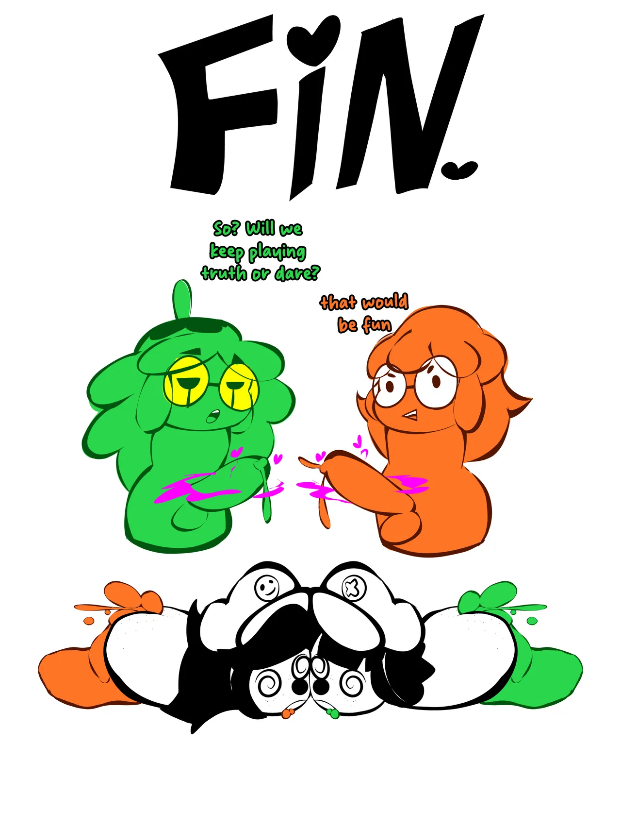 Sleepover Shenanigans Truth or Dare page 5 full