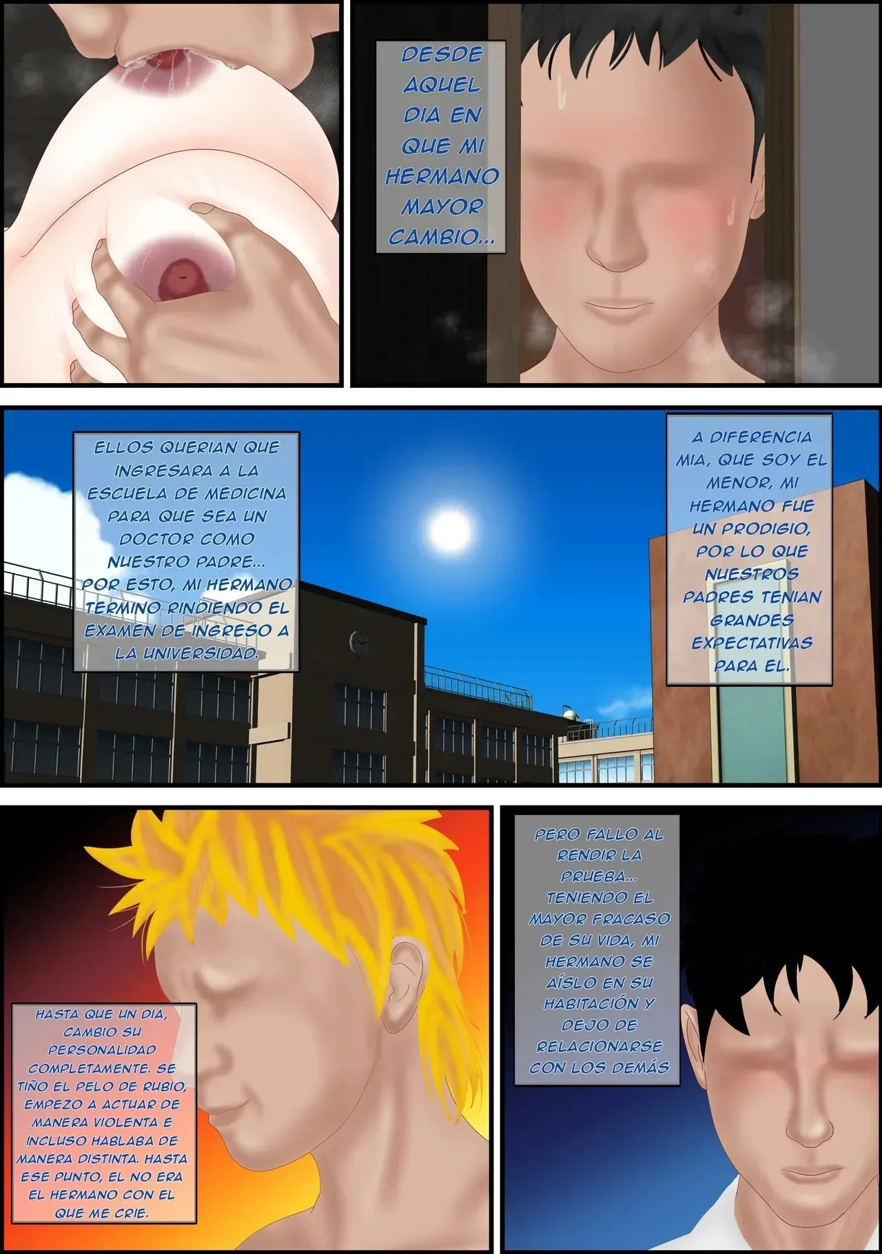 Haha no Shizuka na Aegigoe｜El silencioso jadeo de mamá page 8 full