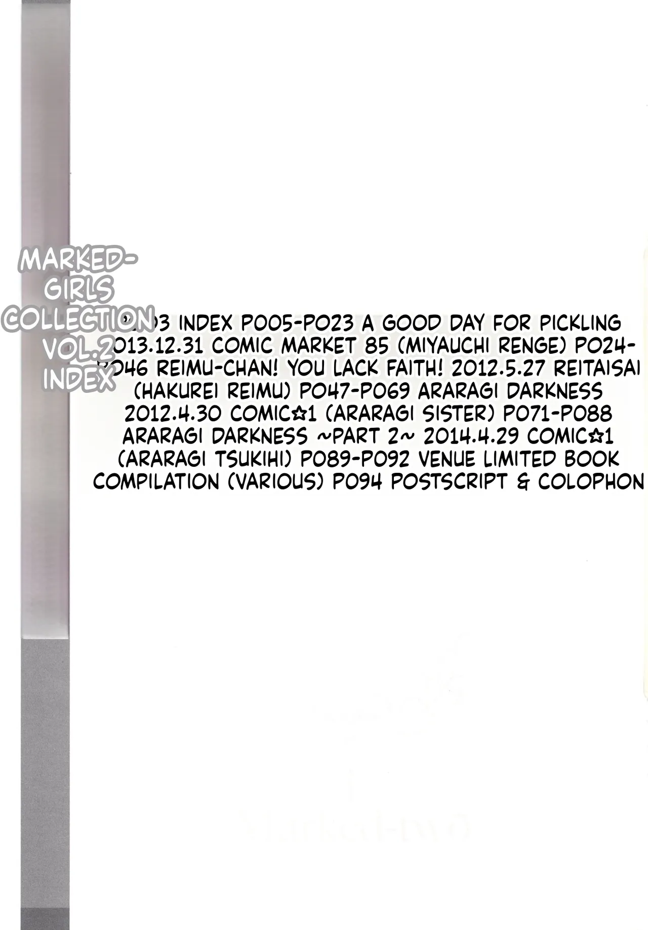 Marked-girls Collection Vol.2 page 3 full