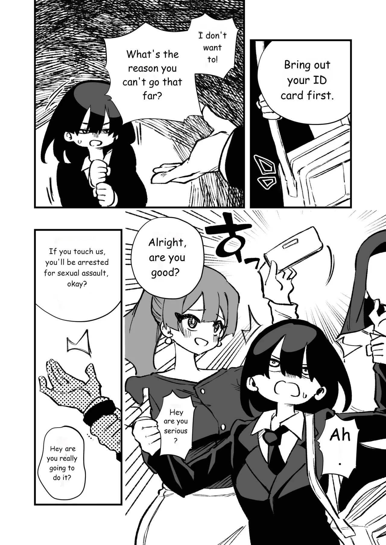 Forced Cross-Dressing in a Women-Only Carriage page 7 full