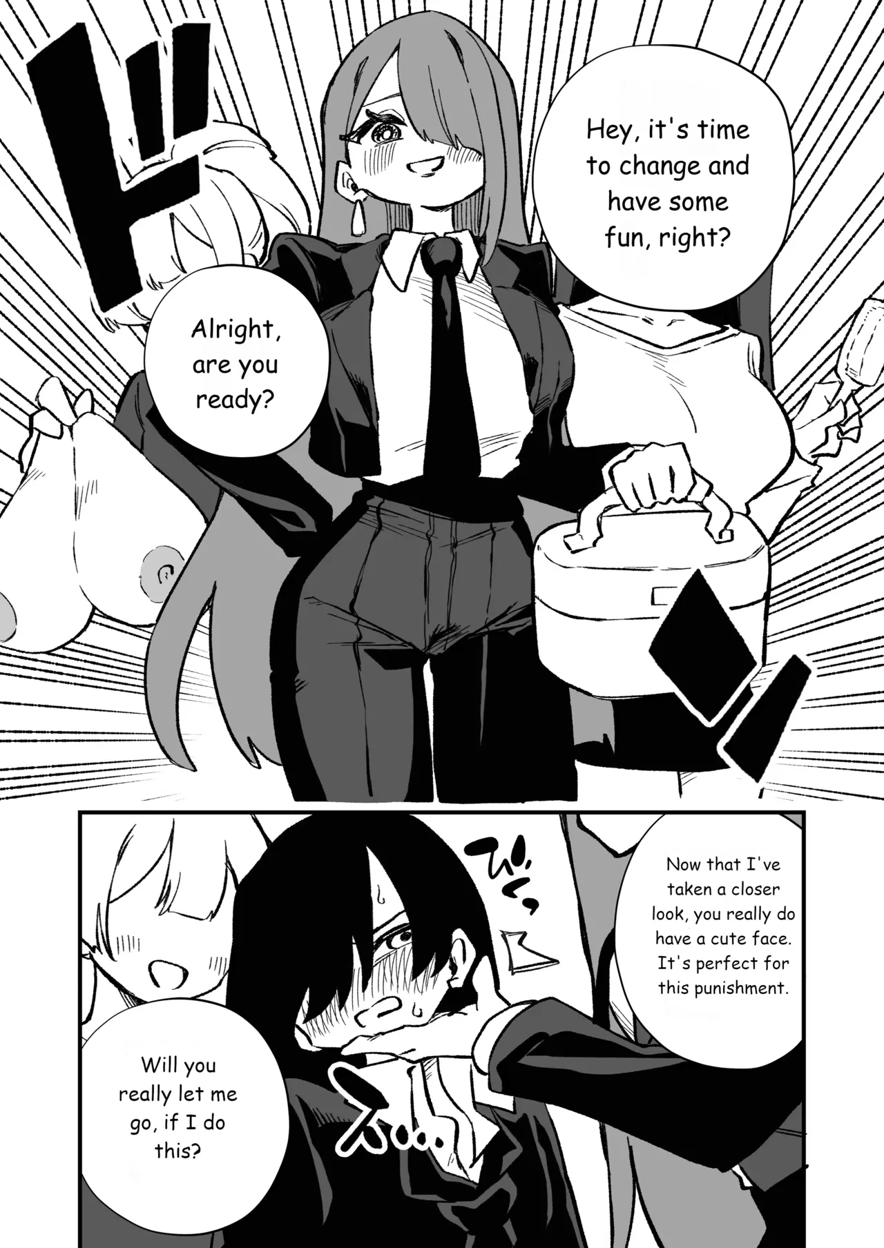 Forced Cross-Dressing in a Women-Only Carriage page 9 full