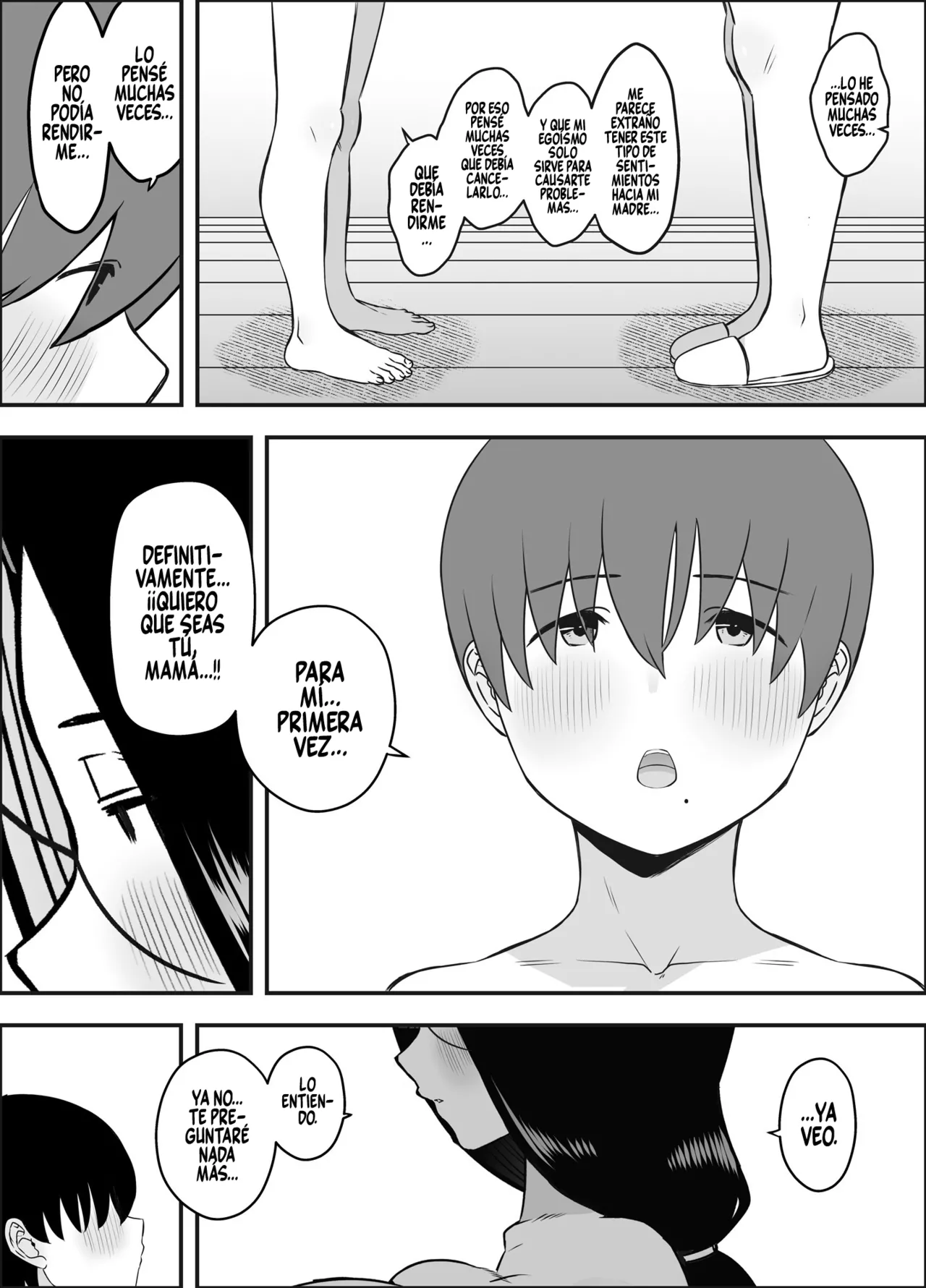 Musuko no Okagede, SEX ga Daisuki ni Naremashita 1｜Gracias a Mi Hijo, Pude Llegar a Amar el Sexo Capítulo 1 page 9 full