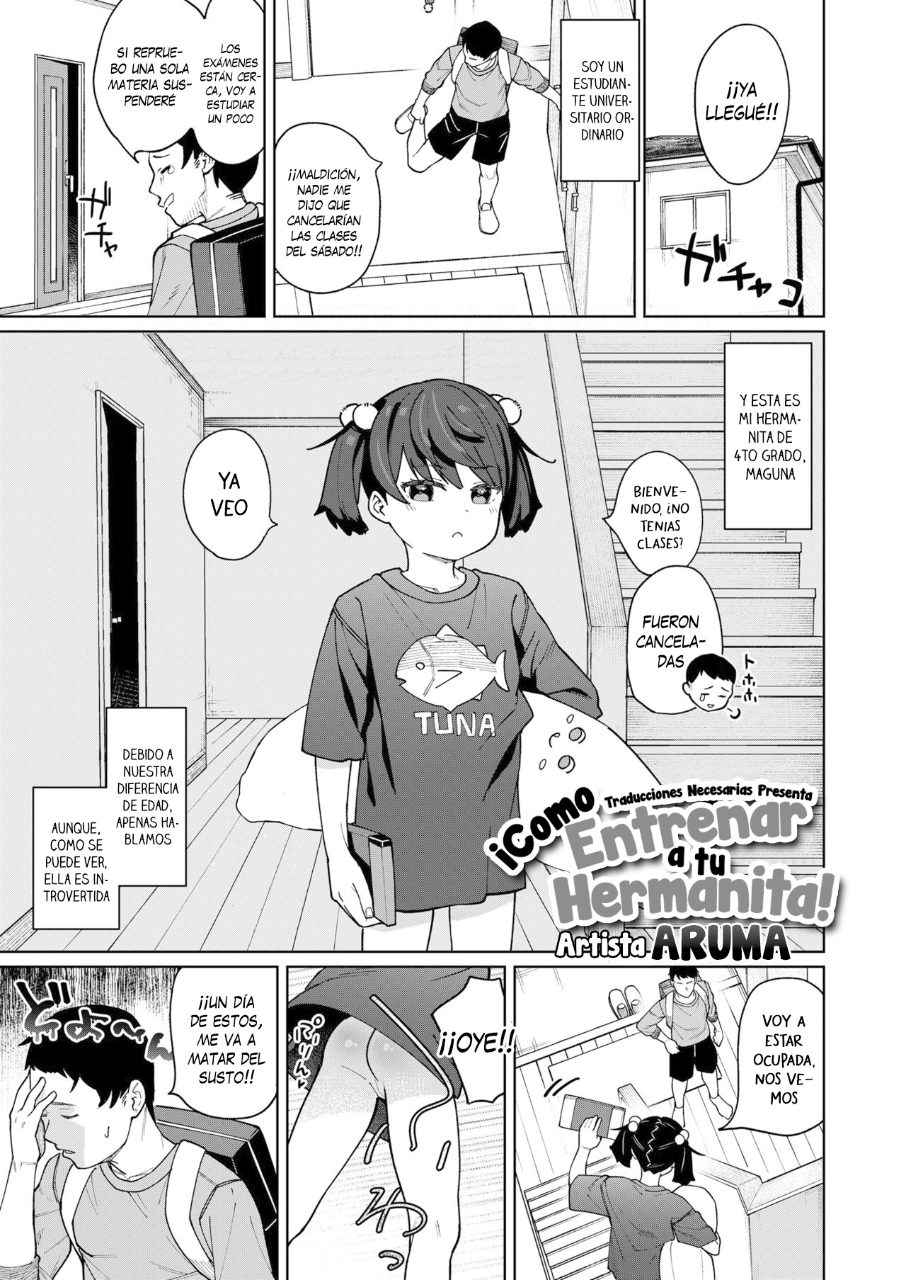 Maguro Imouto wo Ikikatsu! | ¡Cómo Entrenar a tu Hermanita! page 1 full