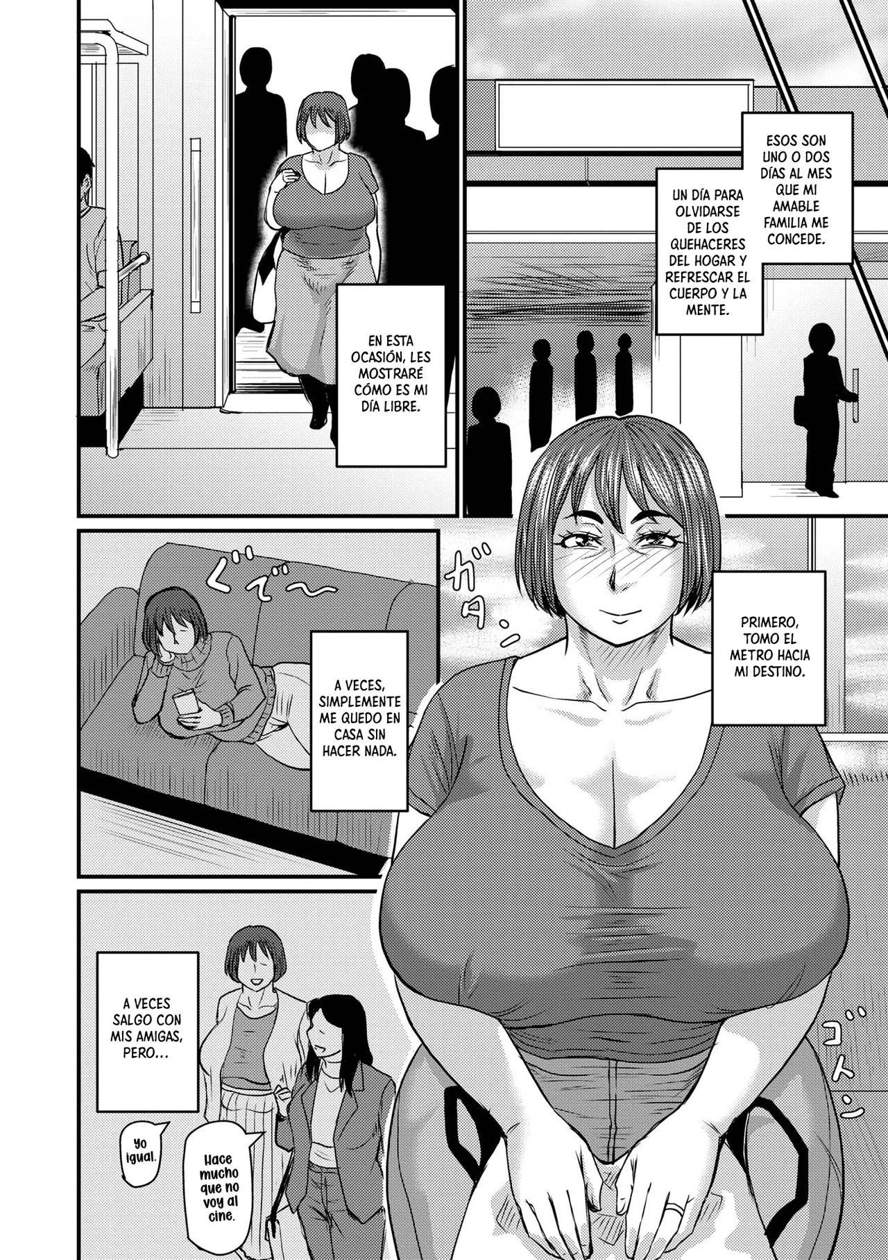 Aru Shufu no Kyuujitsu｜El Día Libre de una Ama de Casa page 2 full