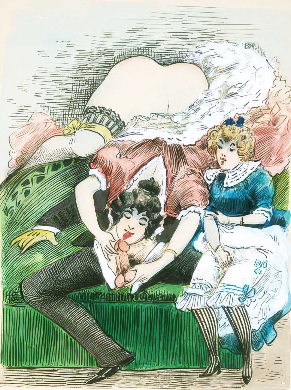 Georges Mouton - Aquarelles / Cartes érotiques page 5 full