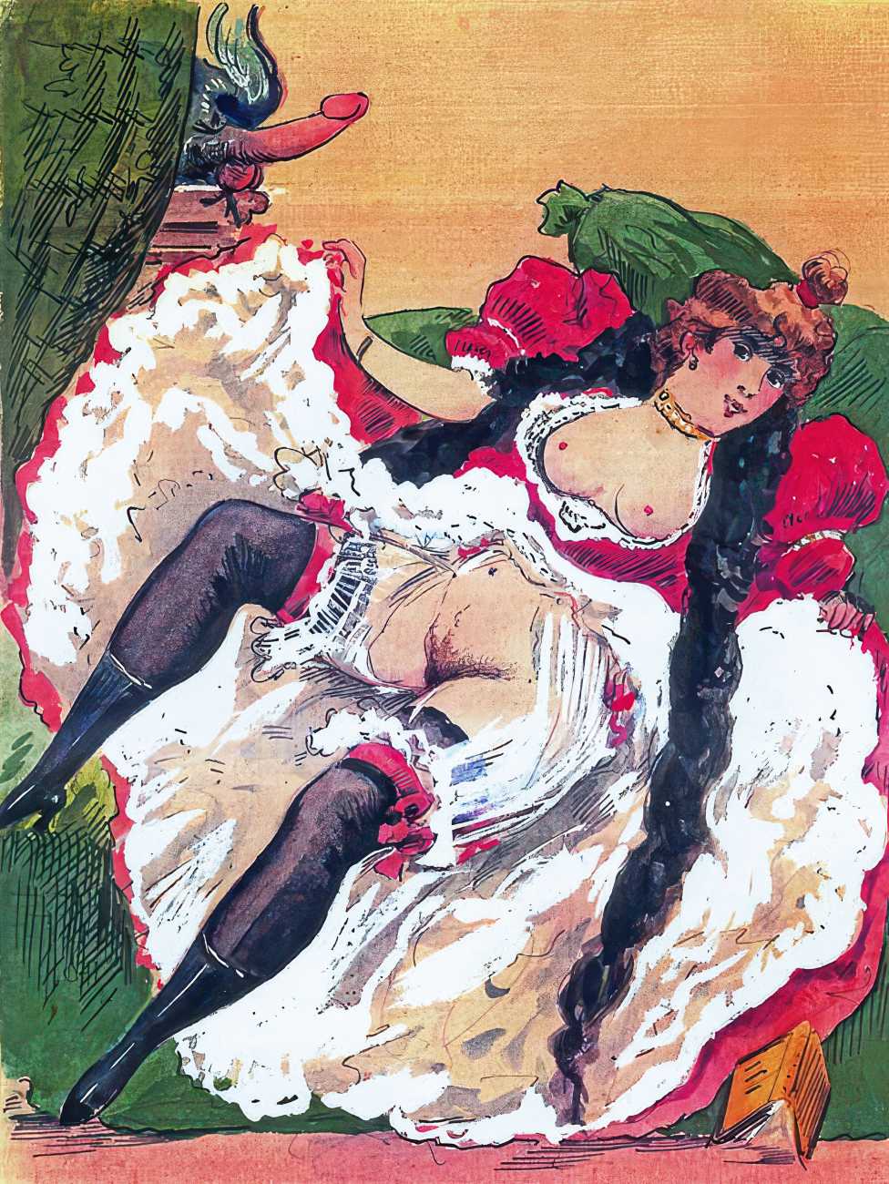 Georges Mouton - Aquarelles / Cartes érotiques page 9 full