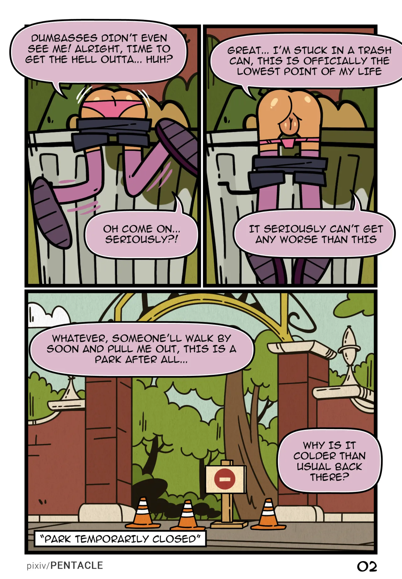 Trapped, Tamed and Taken page 3 full