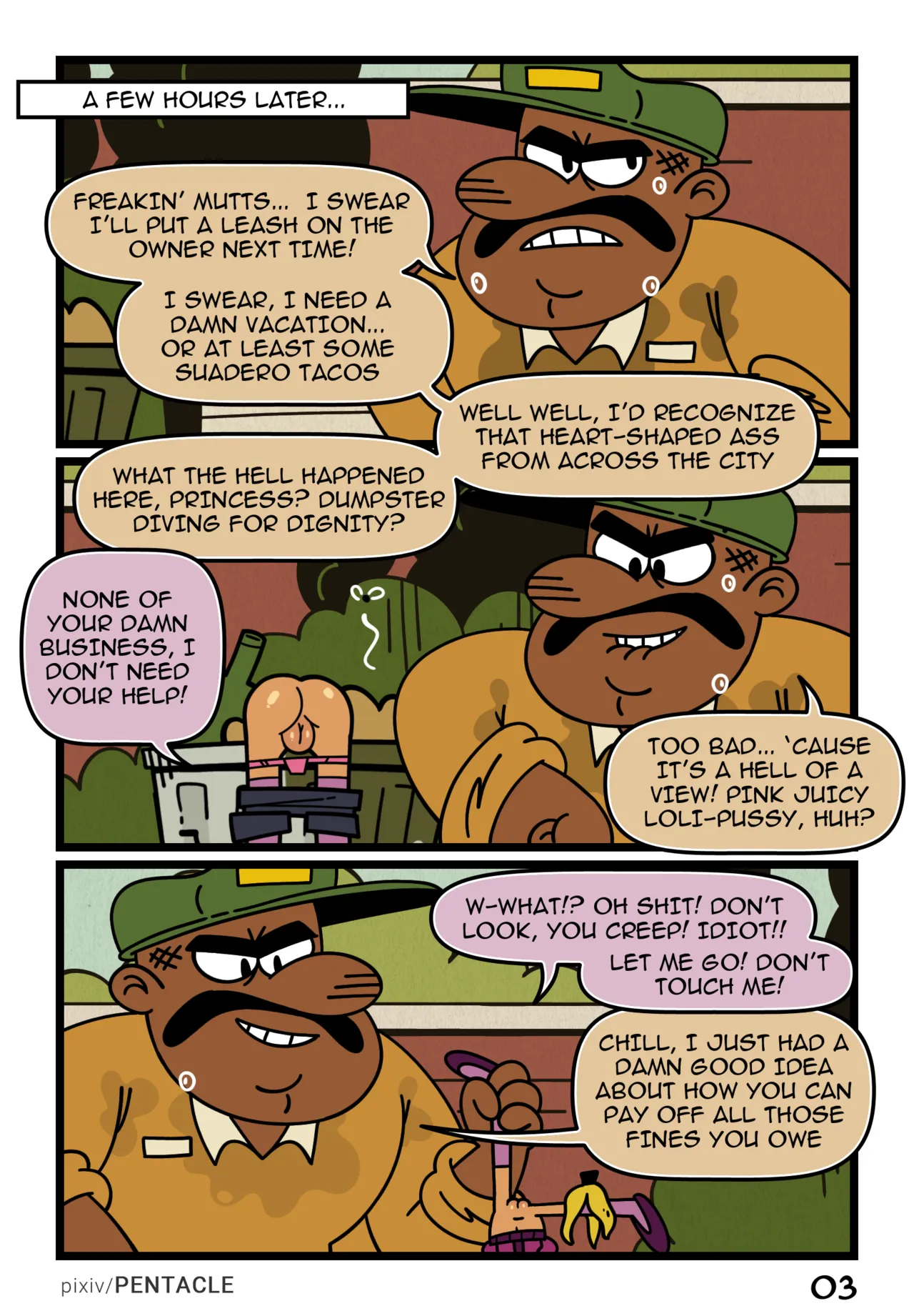 Trapped, Tamed and Taken page 4 full
