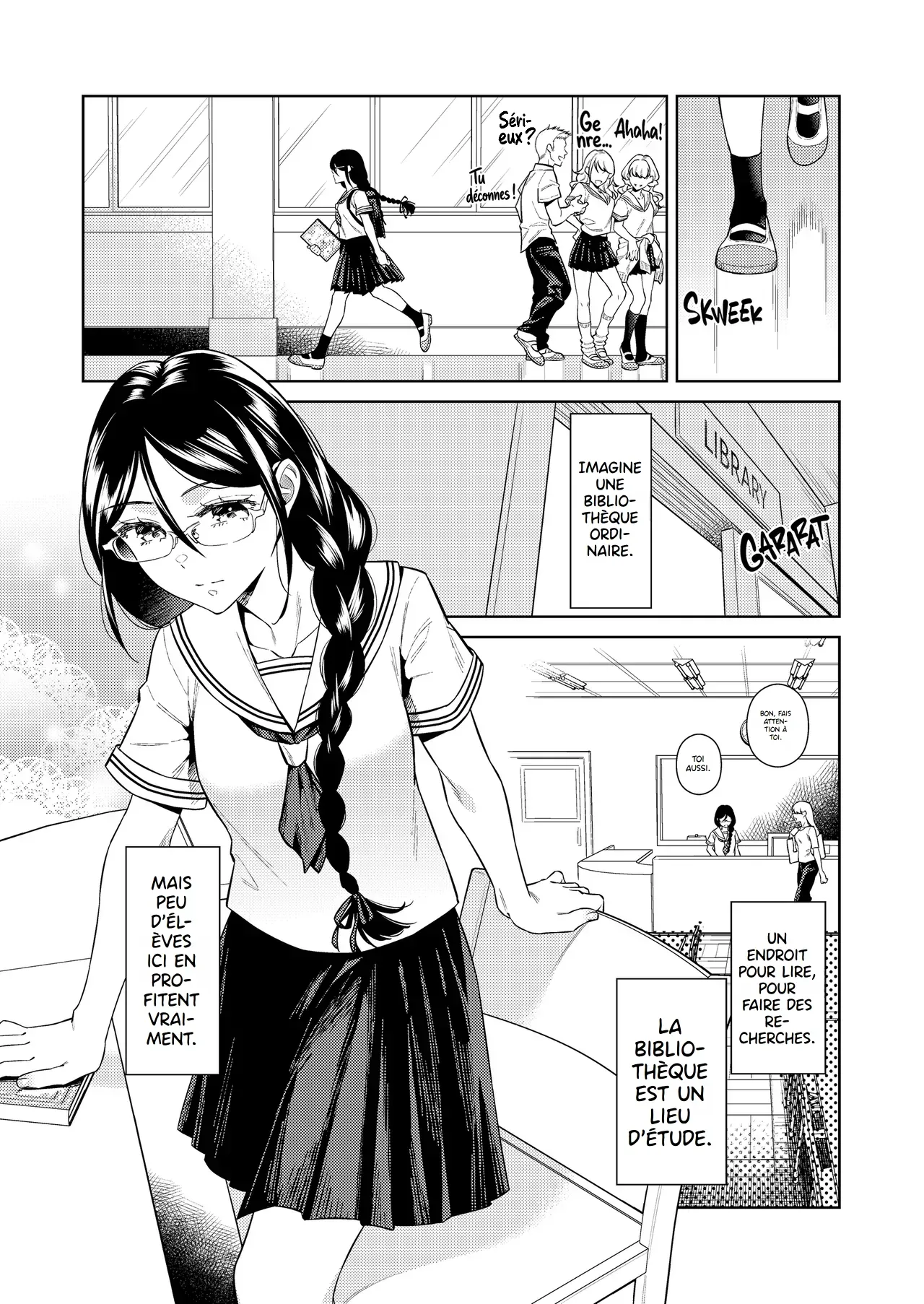 Toshoshitsu no Kedamono-tachi | Betes de Bibliotheque page 2 full