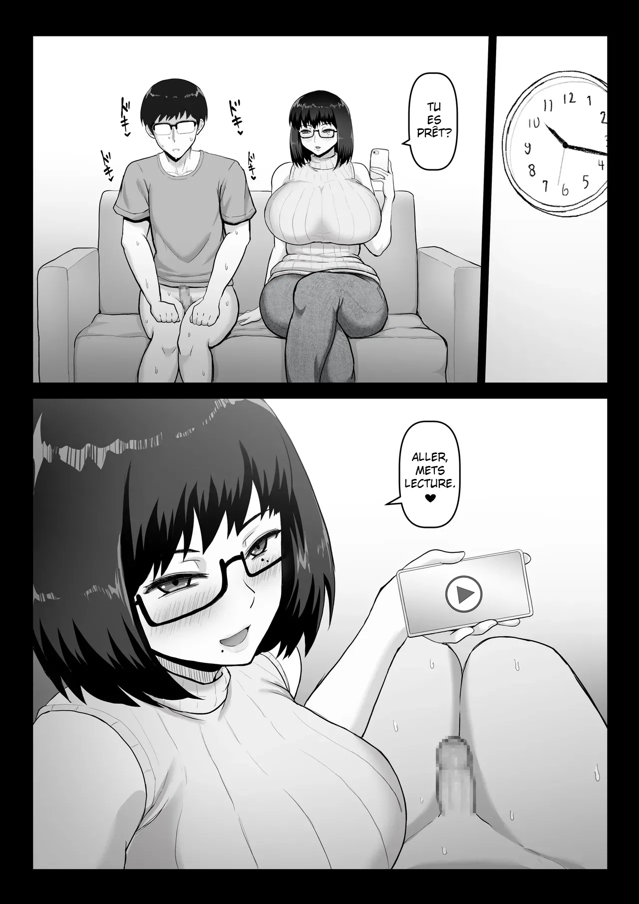 Kowakuteki na Kanojo wa "Netorase" ni Kyouryokuteki de Boku no Utsubokki Okori o Mite Emi o Ukaberu page 9 full