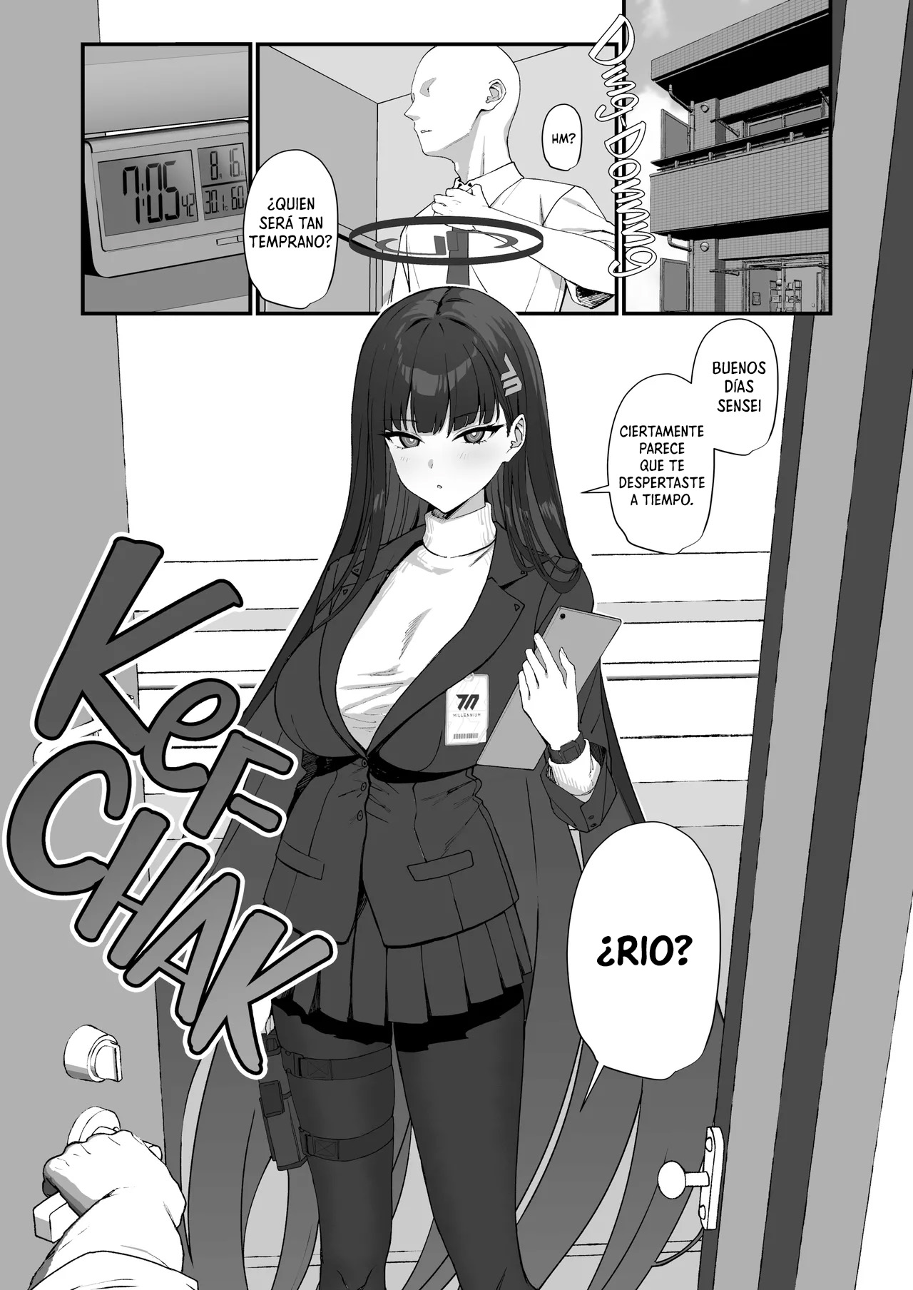 Tsukatsuki Rio y su vida diaria como maid page 3 full