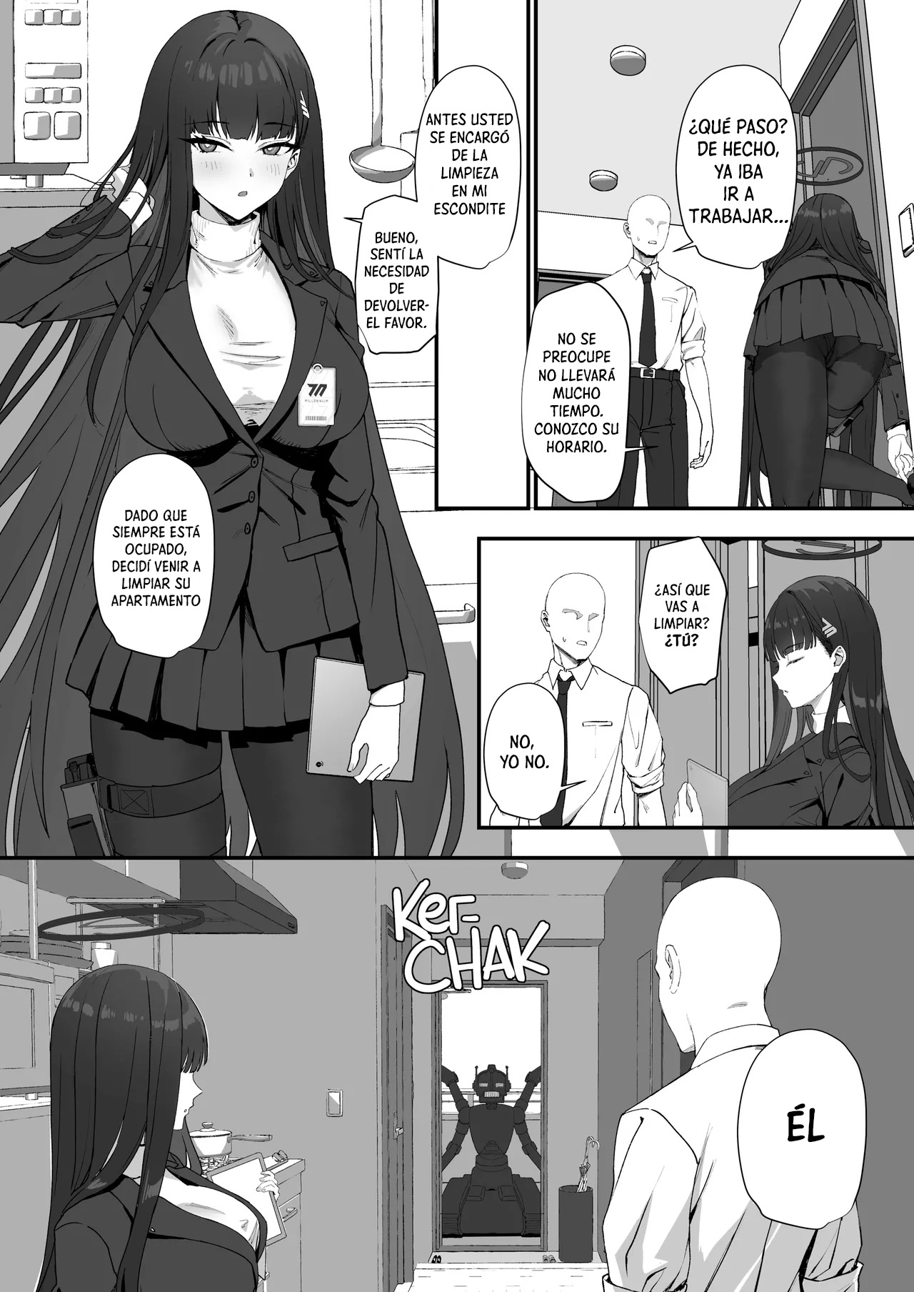 Tsukatsuki Rio y su vida diaria como maid page 4 full