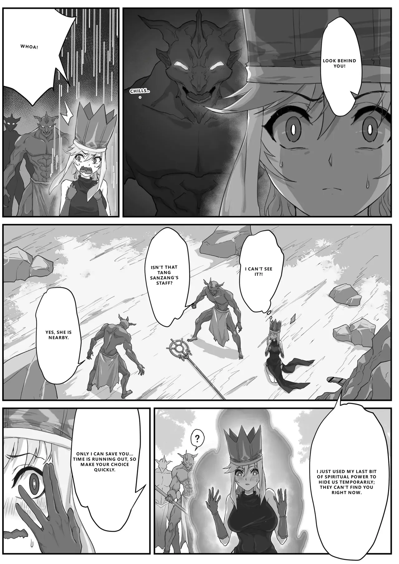 Saiyuuki:Joseika Tangseng、naze SonGoku no Nikubou o namenakereba naranai no ka page 6 full