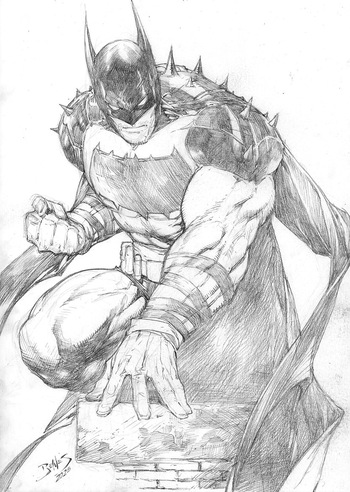 Ed Benes Original Art cover