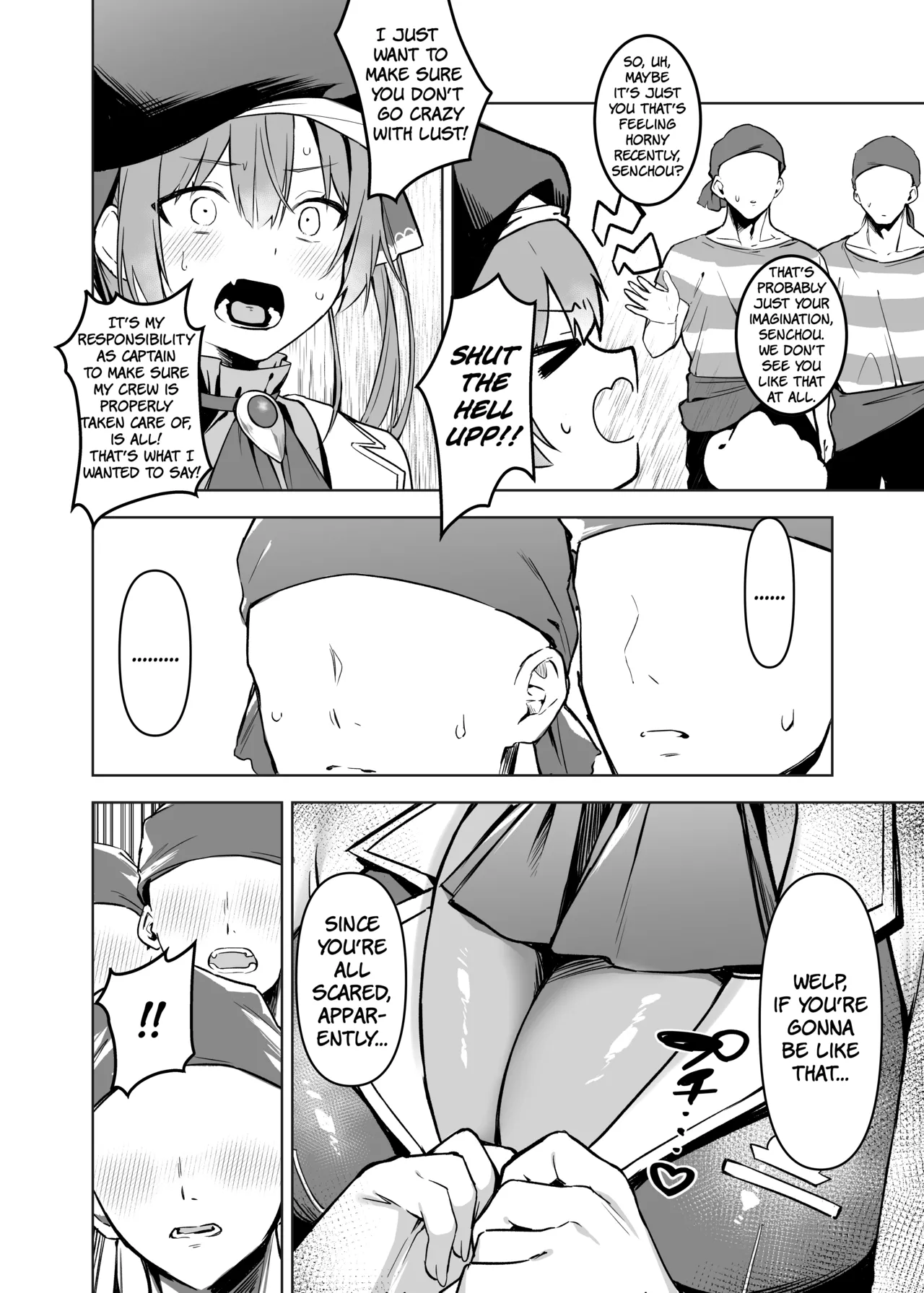 Marine Senchou wa Seishori Shitai | Captain Marine Wants Sexual Treatment! page 6 full