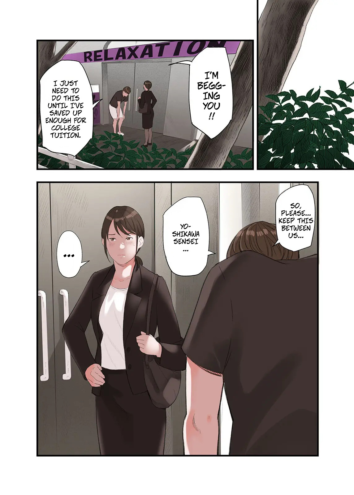 Boku... Josei You Fuuzoku de Beit Shitemashite.... Ch. 2 -- I... Work Part-time At a Sex Establishment Catering To Women 2 page 8 full