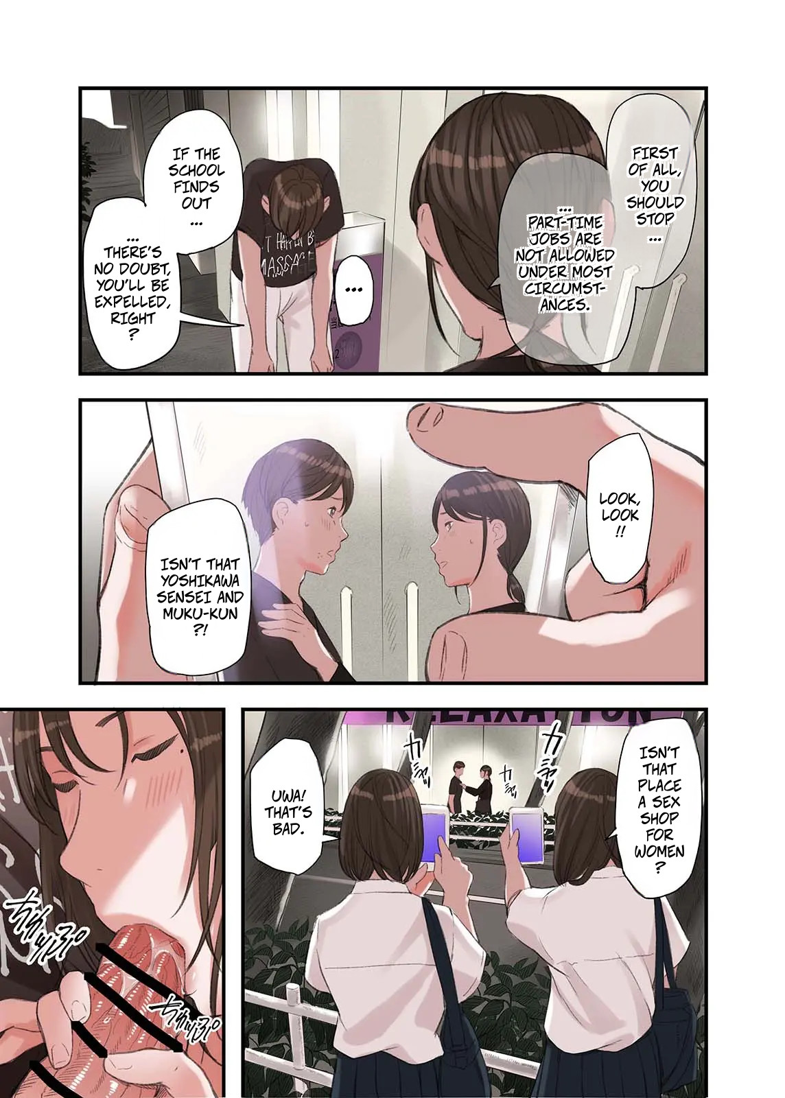 Boku... Josei You Fuuzoku de Beit Shitemashite.... Ch. 2 -- I... Work Part-time At a Sex Establishment Catering To Women 2 page 9 full