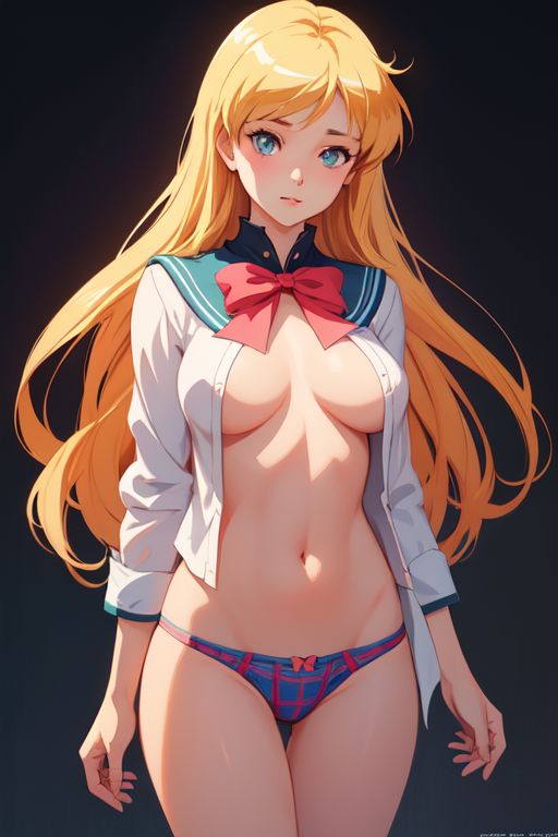 Sailor Venus Topless Tease &amp; Open Shirt page 3 full