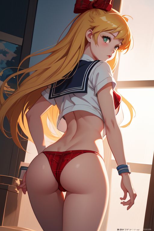 Sailor Venus Topless Tease &amp; Open Shirt page 4 full
