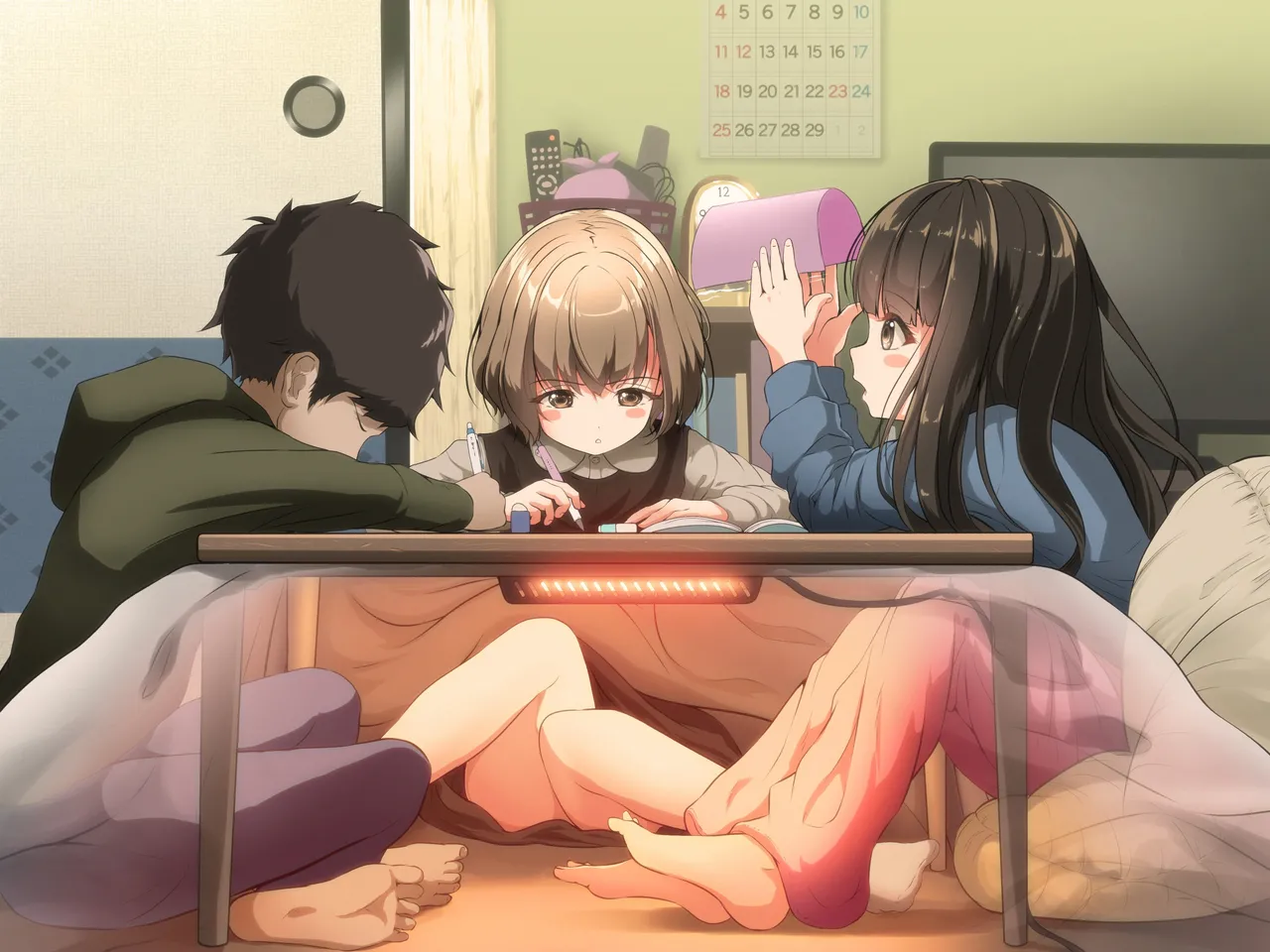 Chiisana Kotatsu no Naka de page 2 full