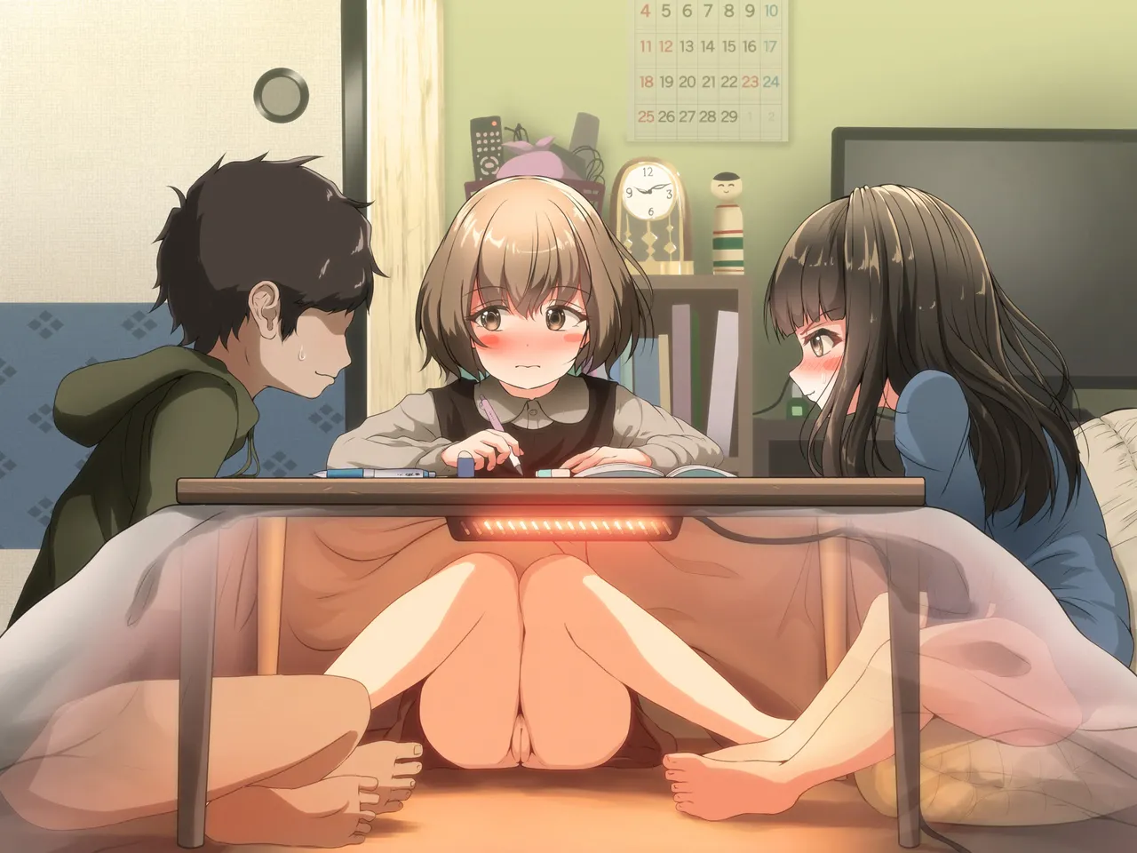 Chiisana Kotatsu no Naka de page 6 full