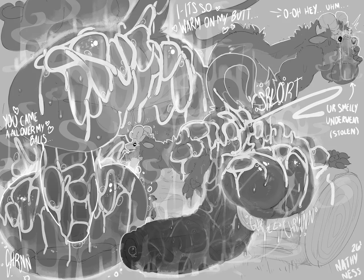 Nathyness | Hyper penis + Heavy sweat and musk page 4 full