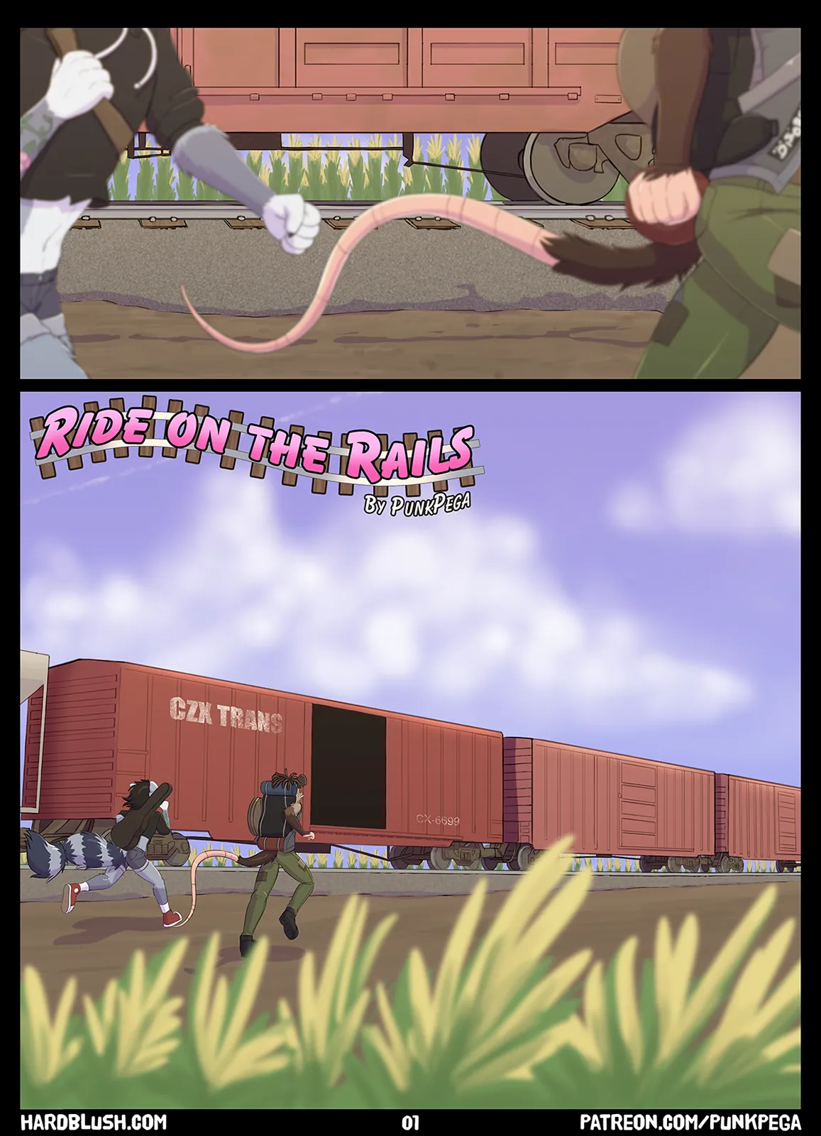 Ride On the Rails page 1 full