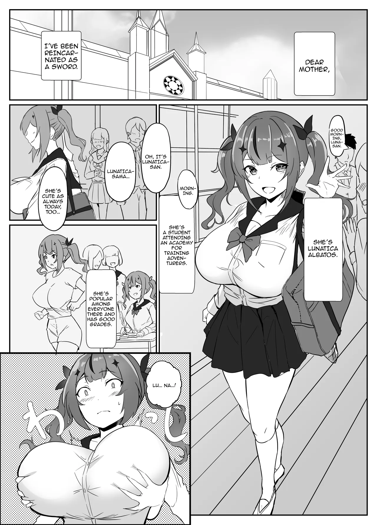 Maken Tensei ~Tensei shitara Saikyou no Maken / Reincarnated As A Demon Sword ~After Reincarnating As The Strongest Demon Sword, I'm Making The Beauty Who Got Me Become Horny Every Time She Uses Me~ page 7 full