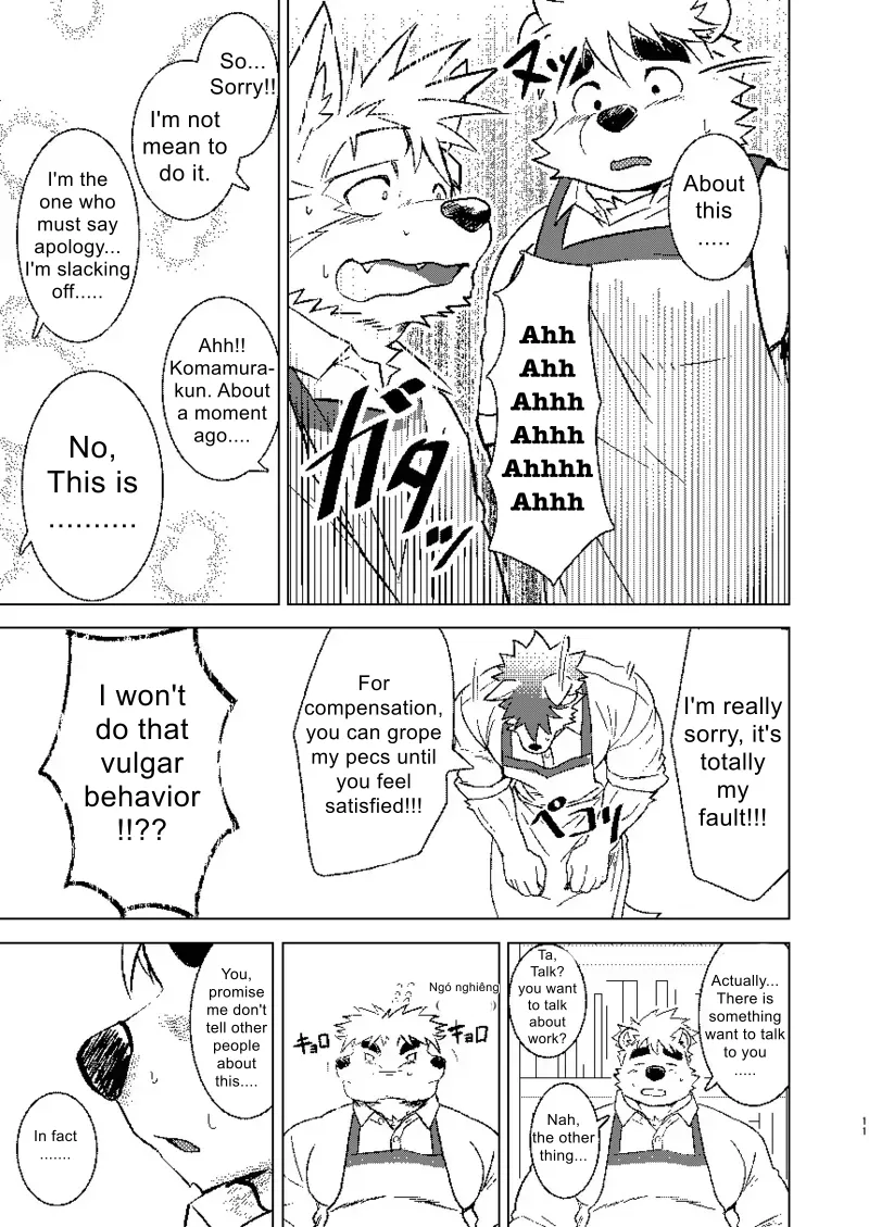 KEMOSHIGOTO Quiet Librarian - Vol.3 page 10 full
