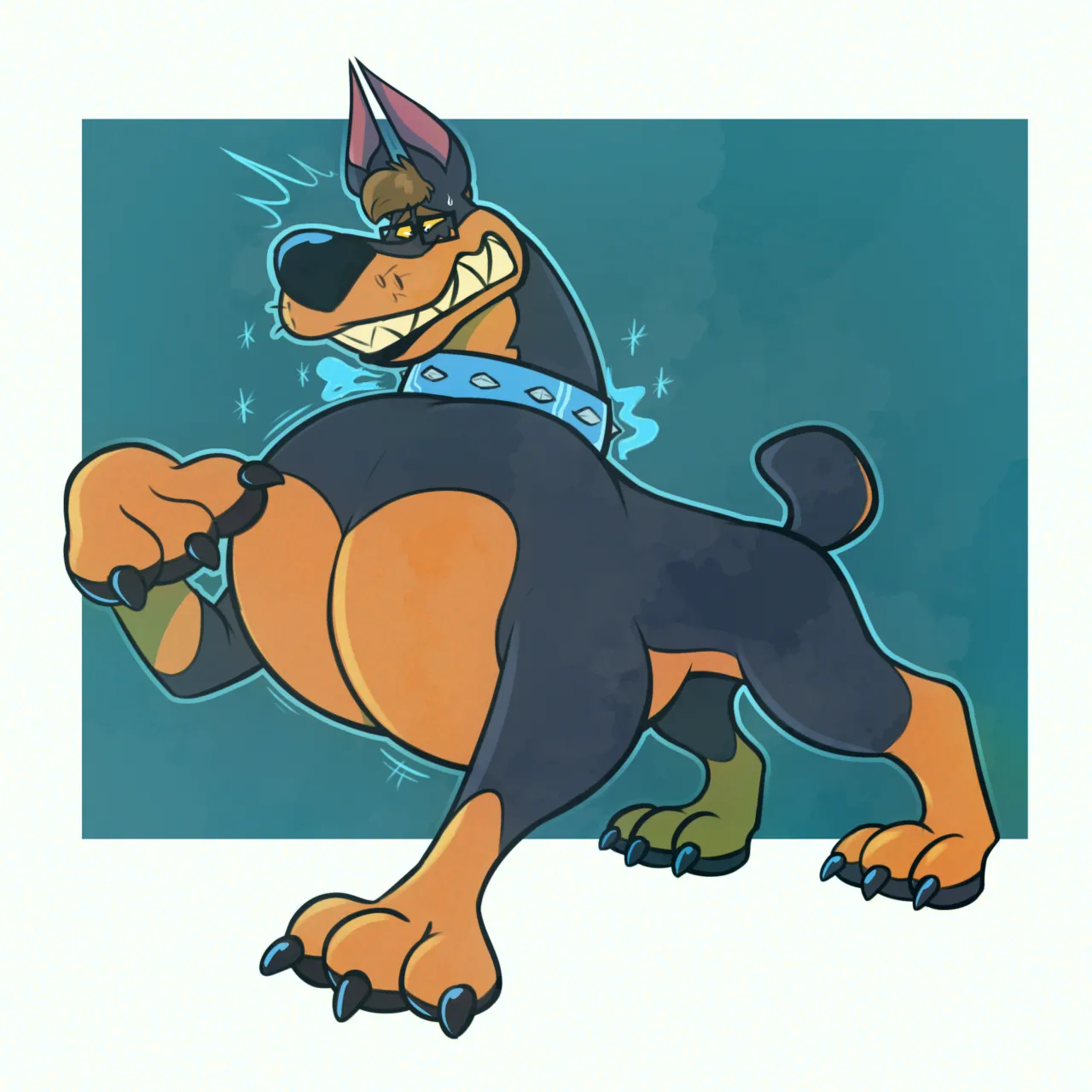 Royal Poodle High Resolution Art page 9 full