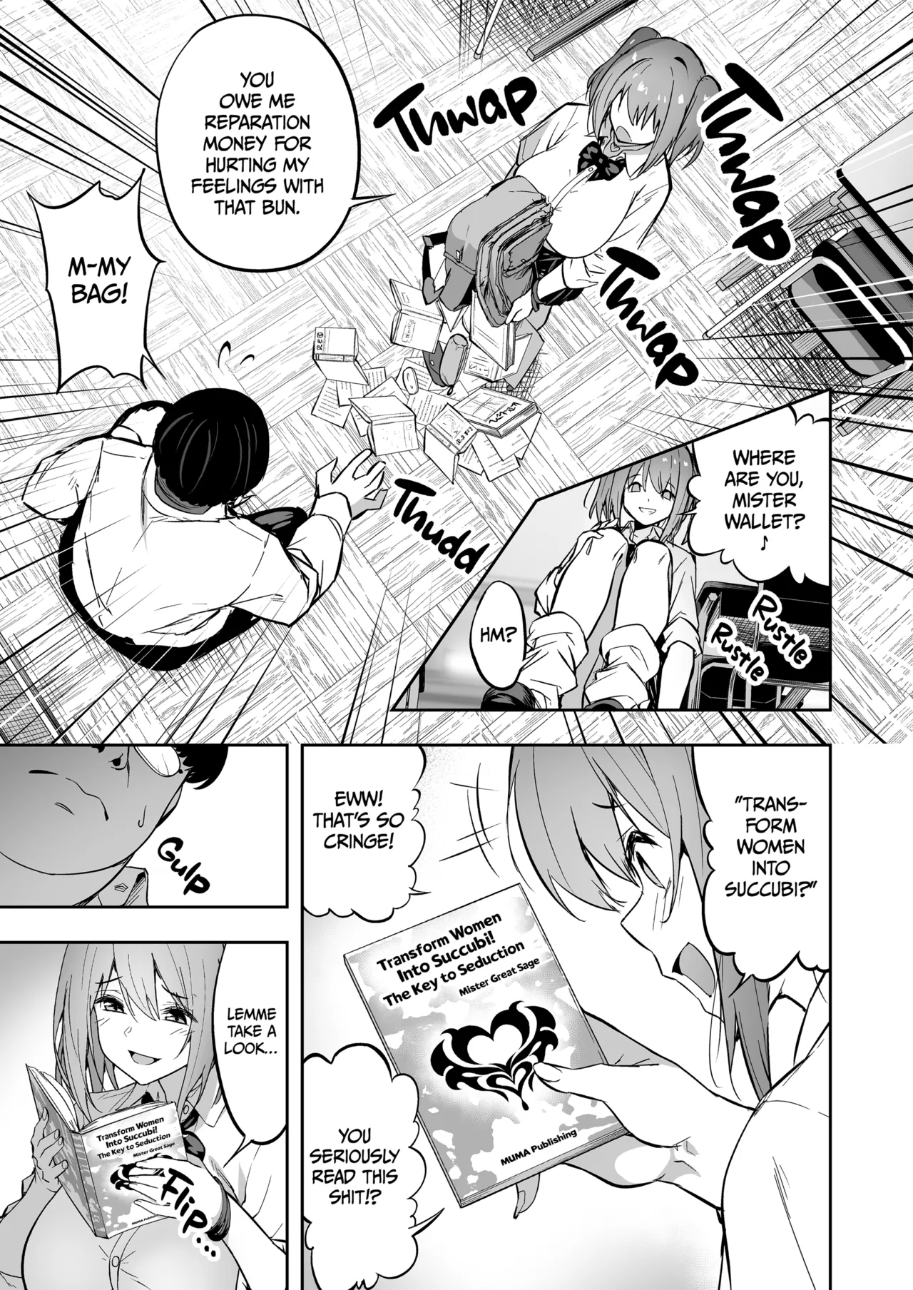 Bewitched Reckoning: How I Turned My Bully Into a Succubus 1 page 6 full