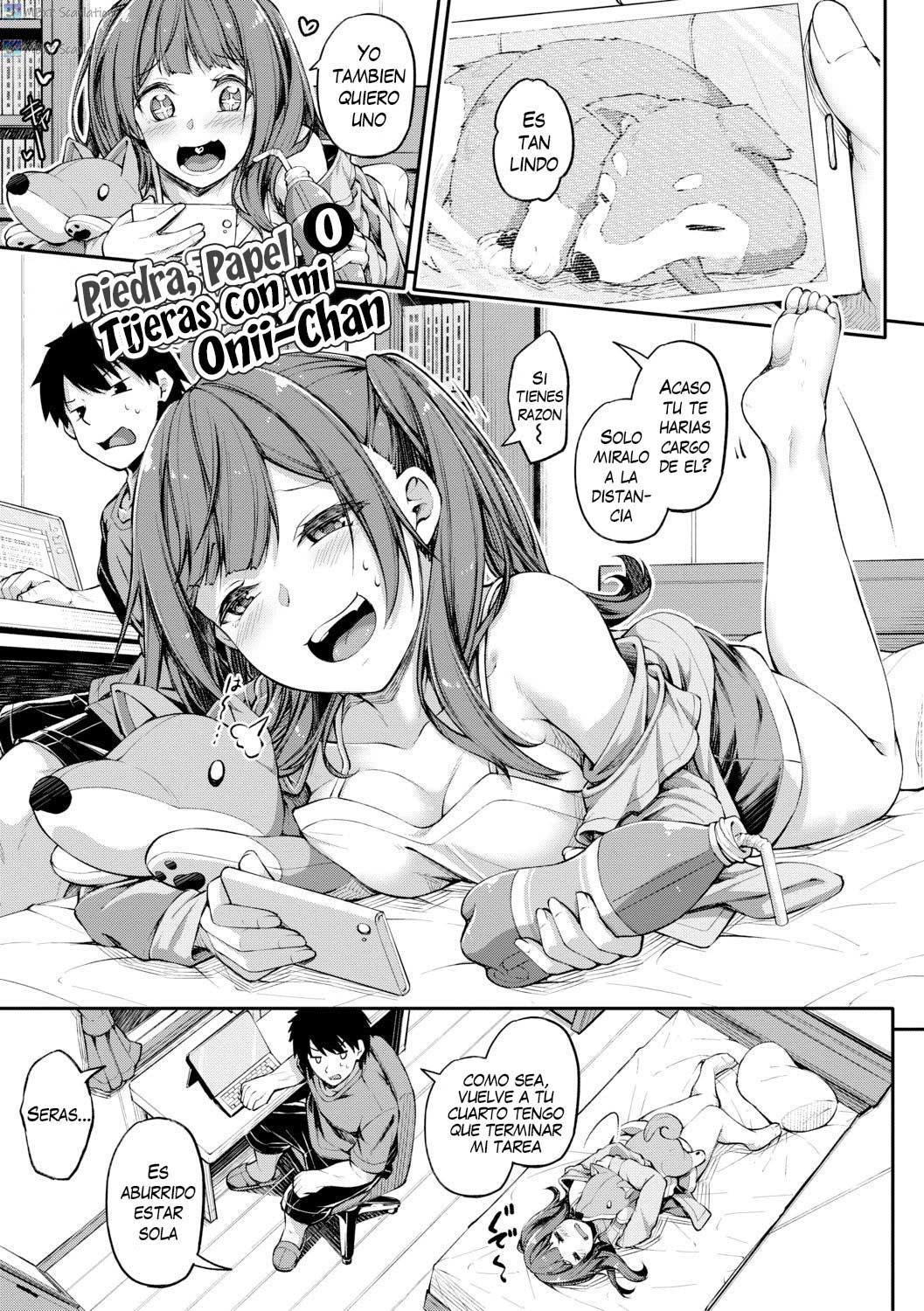 Zoku Shikotte Pakotte Jann Kenn Ponn | Piedra, Papel, Tijeras con mi Onii-chan page 1 full