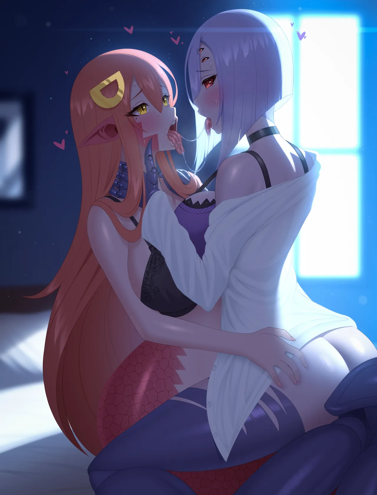 Blacksaikou - 2023 - November - Miia X Rachnera + Rachnee pinup + Sweetwings page 2 full