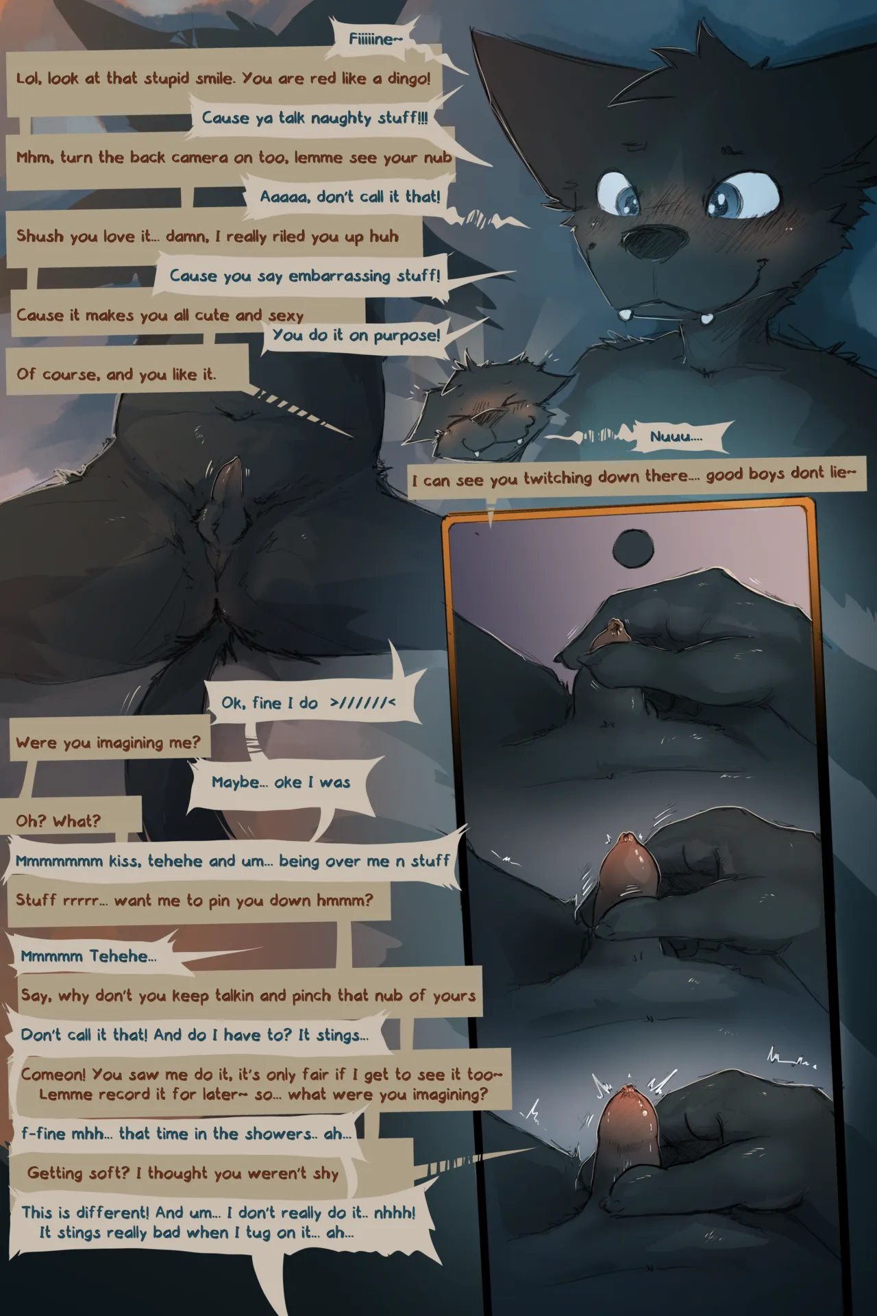 DakkaWoof - Naughty Texts page 4 full