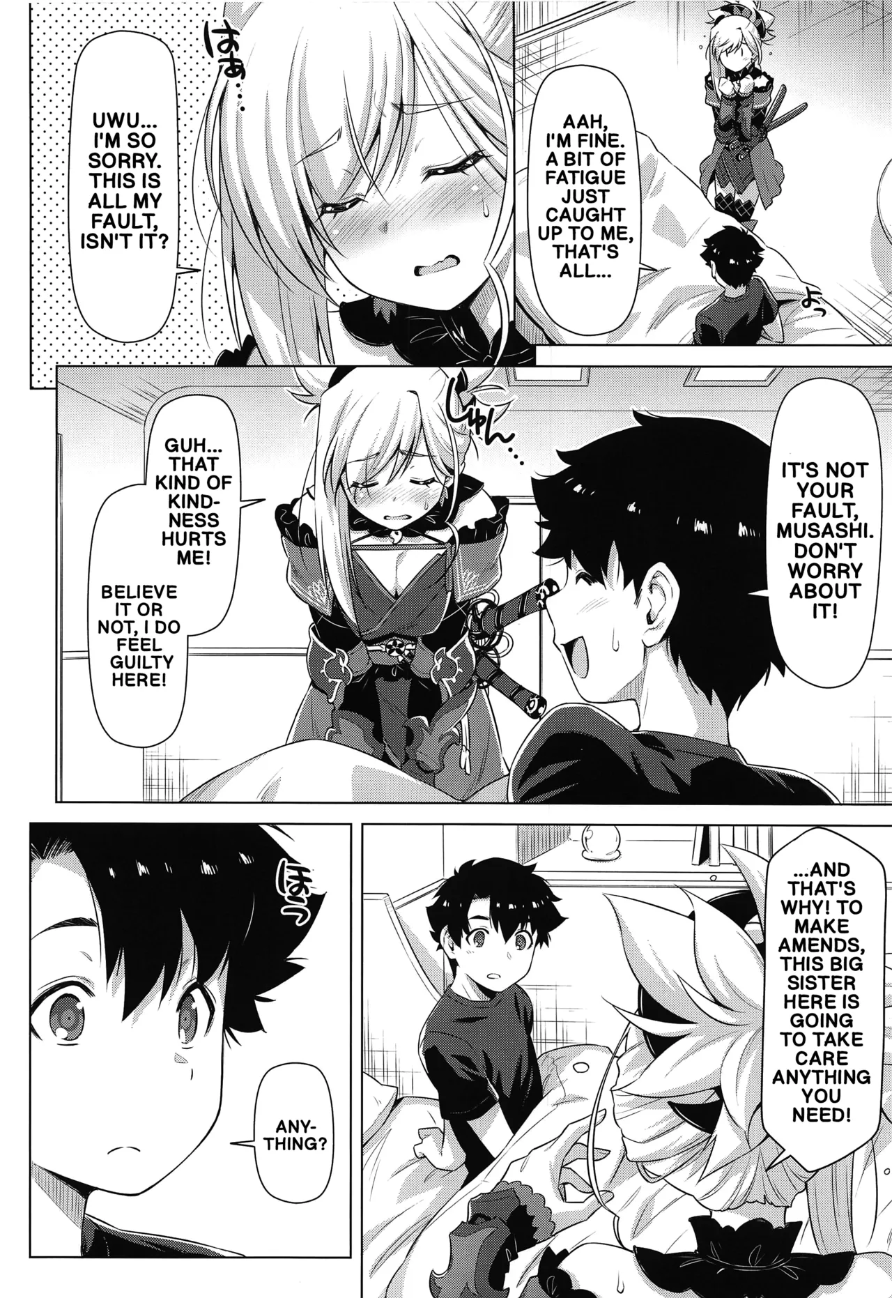 The Swimsuit Swordmaster reflects on her actions page 5 full