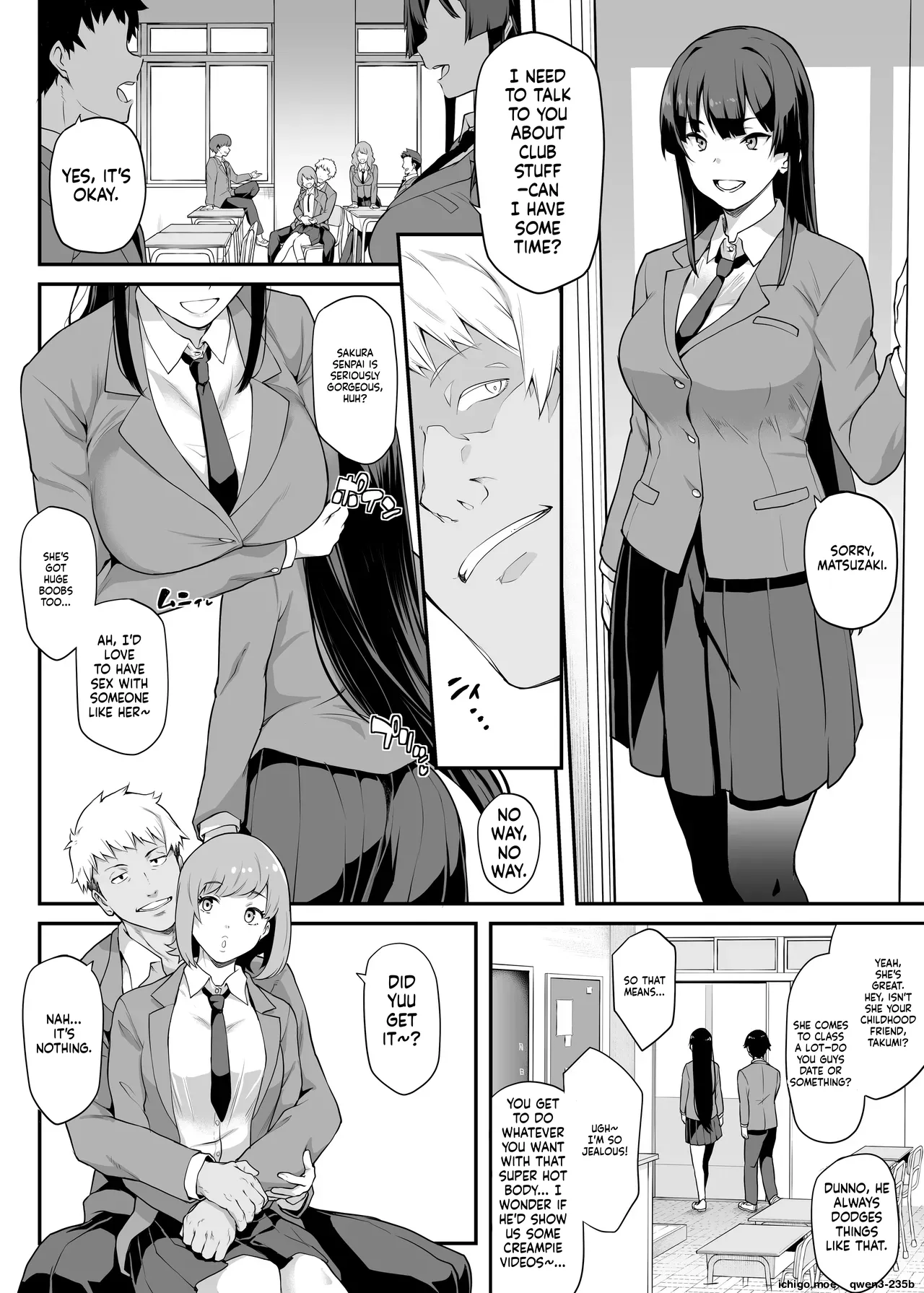 Kendoubu Shushou de Osananajimi no Bijin de Tsuyoi Boku no Kanojo ga, Charao ni Assari Otosareru Wake ga Nai page 4 full