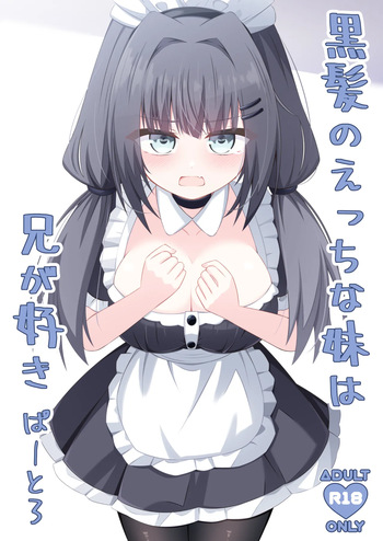 Kurokami no Ecchi na Imouto wa Ani ga Suki Part3 cover