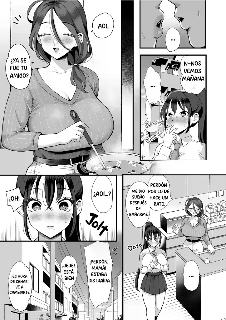 Saimin Musume to Tennen Mama spanish page 10 full