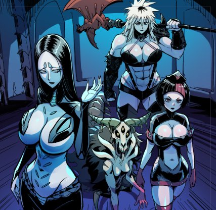 Big Tiddie Goth Girlfriends on the Moon - Coranth Jormungundir page 3 full