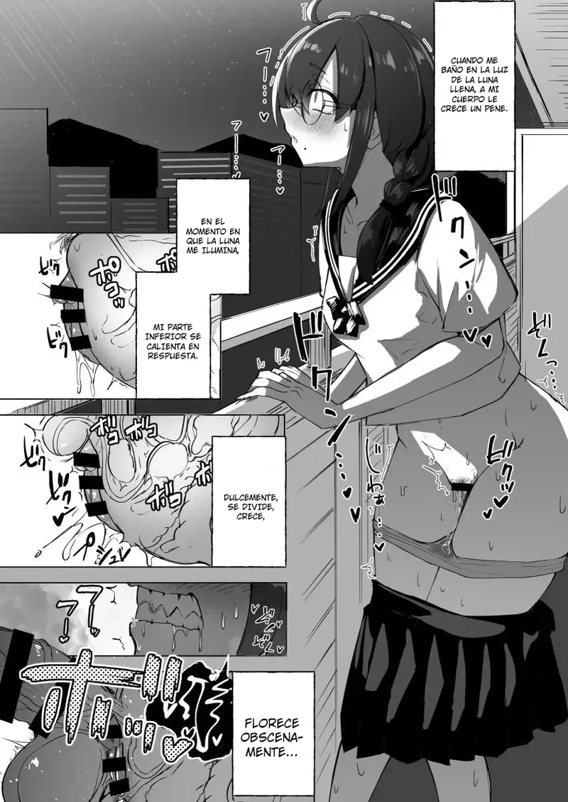 Futanari JK Rouna-chan｜La Futanari de Preparatoria Rouna-chan page 9 full