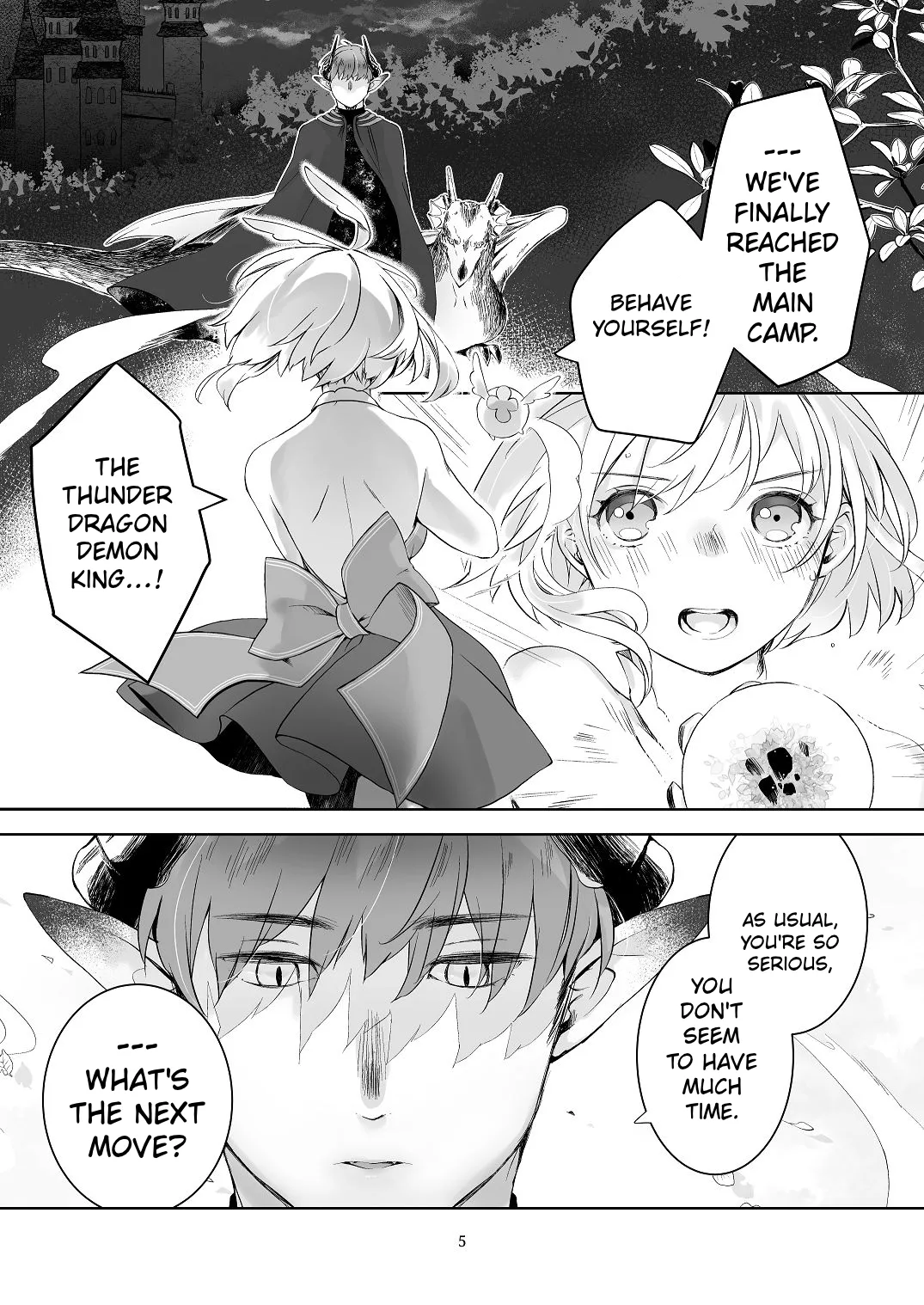 The Whimsical Demon King Takes an Earnest Magical Girl as His Bride: Vol. 1 page 5 full