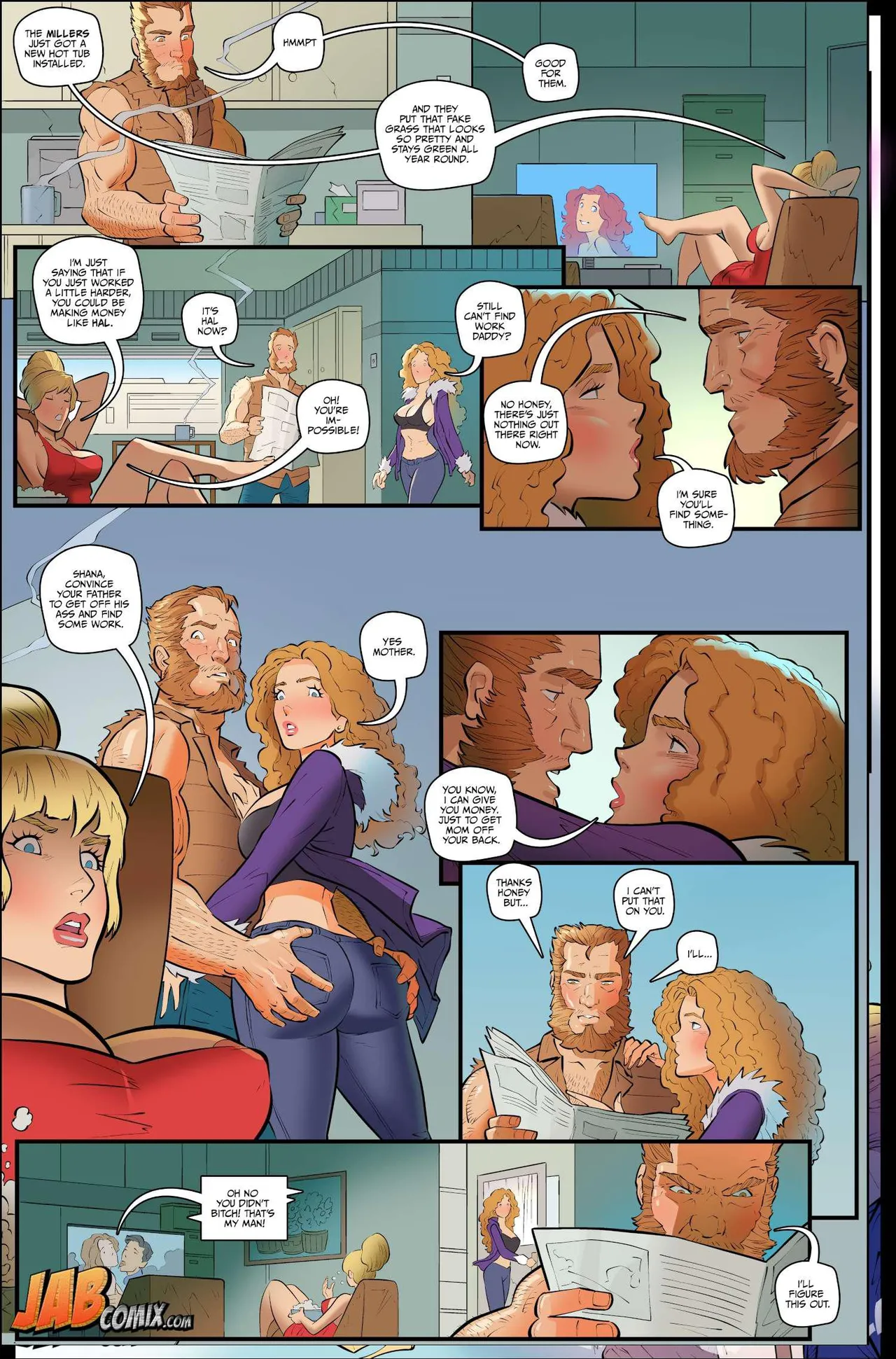 My Stripper Daughter #2 page 5 full