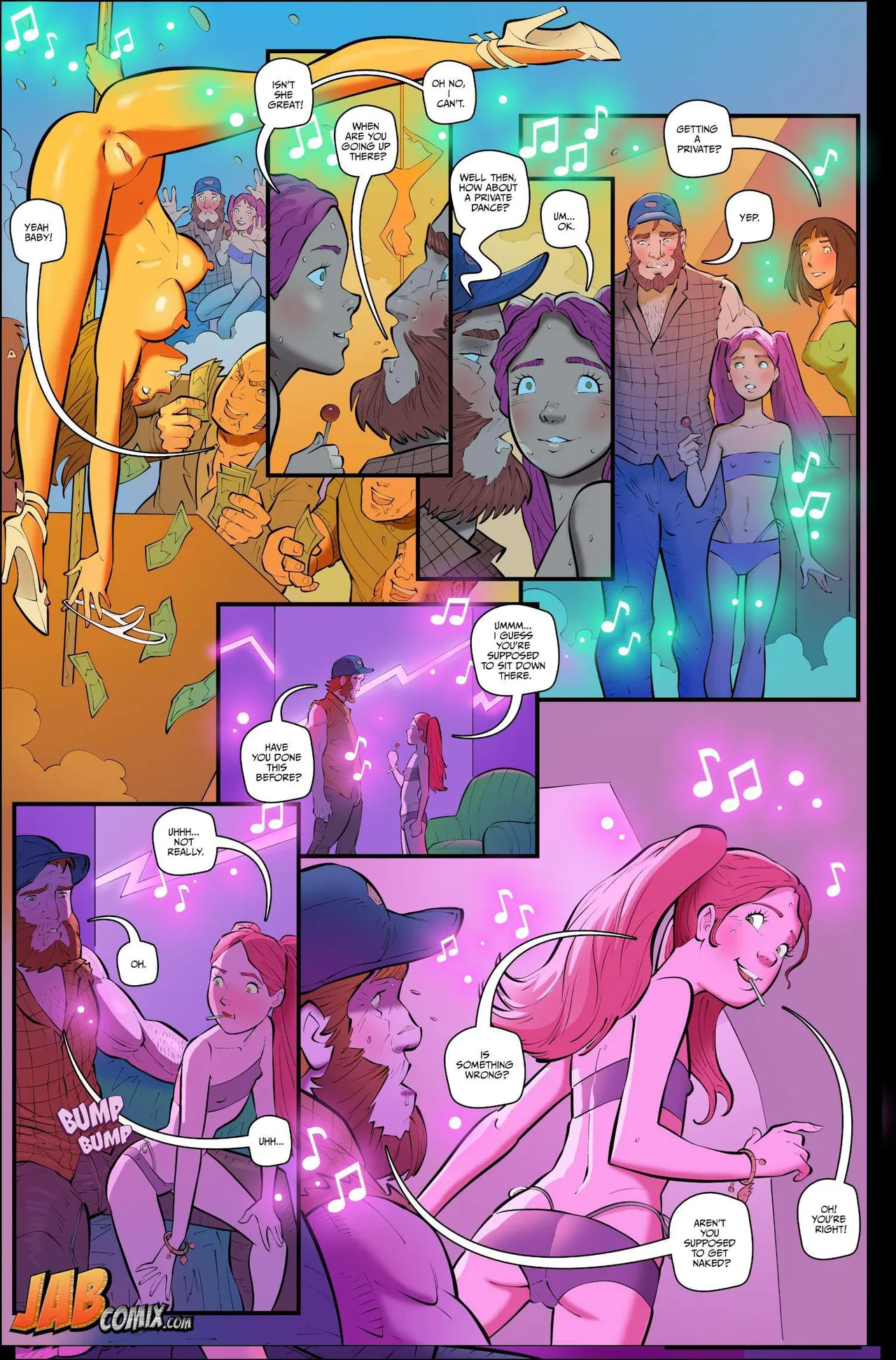 My Stripper Daughter #2 page 8 full