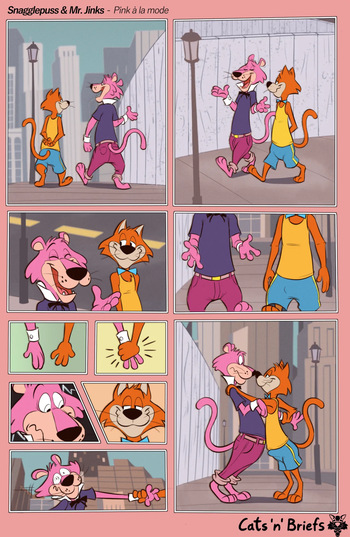 Snagglepuss And Mr. Jinks - Pink Á La Mode cover